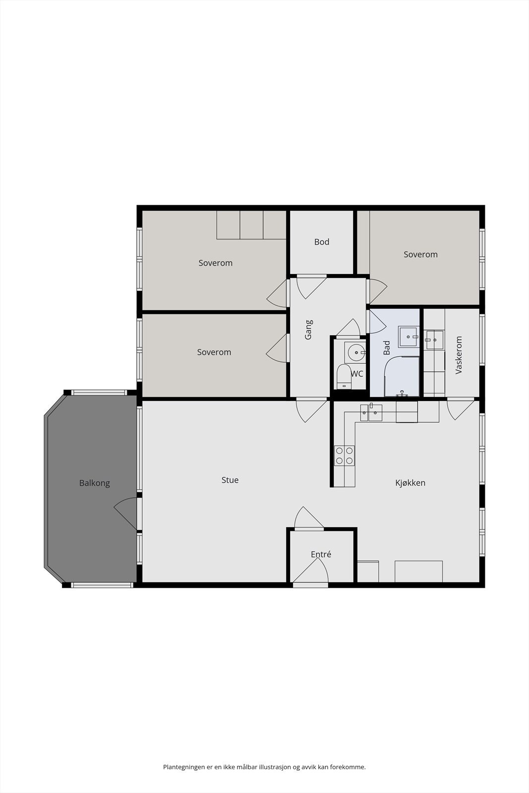 Plantegning. Galleribilde