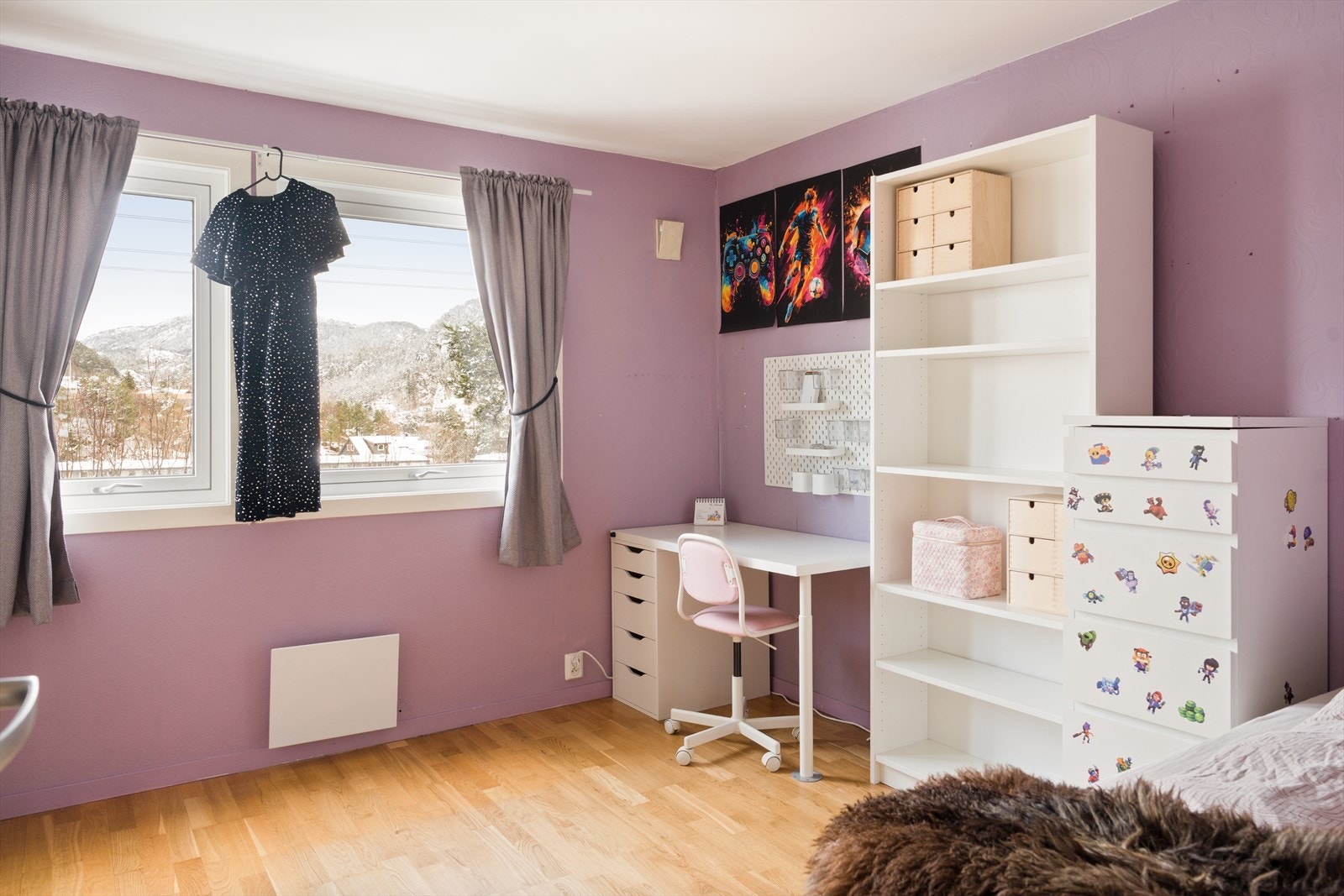 Egner seg perfekt som et koselig barnerom. Galleribilde