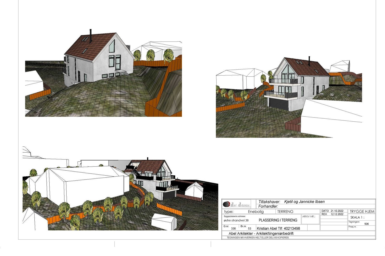 Illustrasjon av godkjent bolig Galleribilde