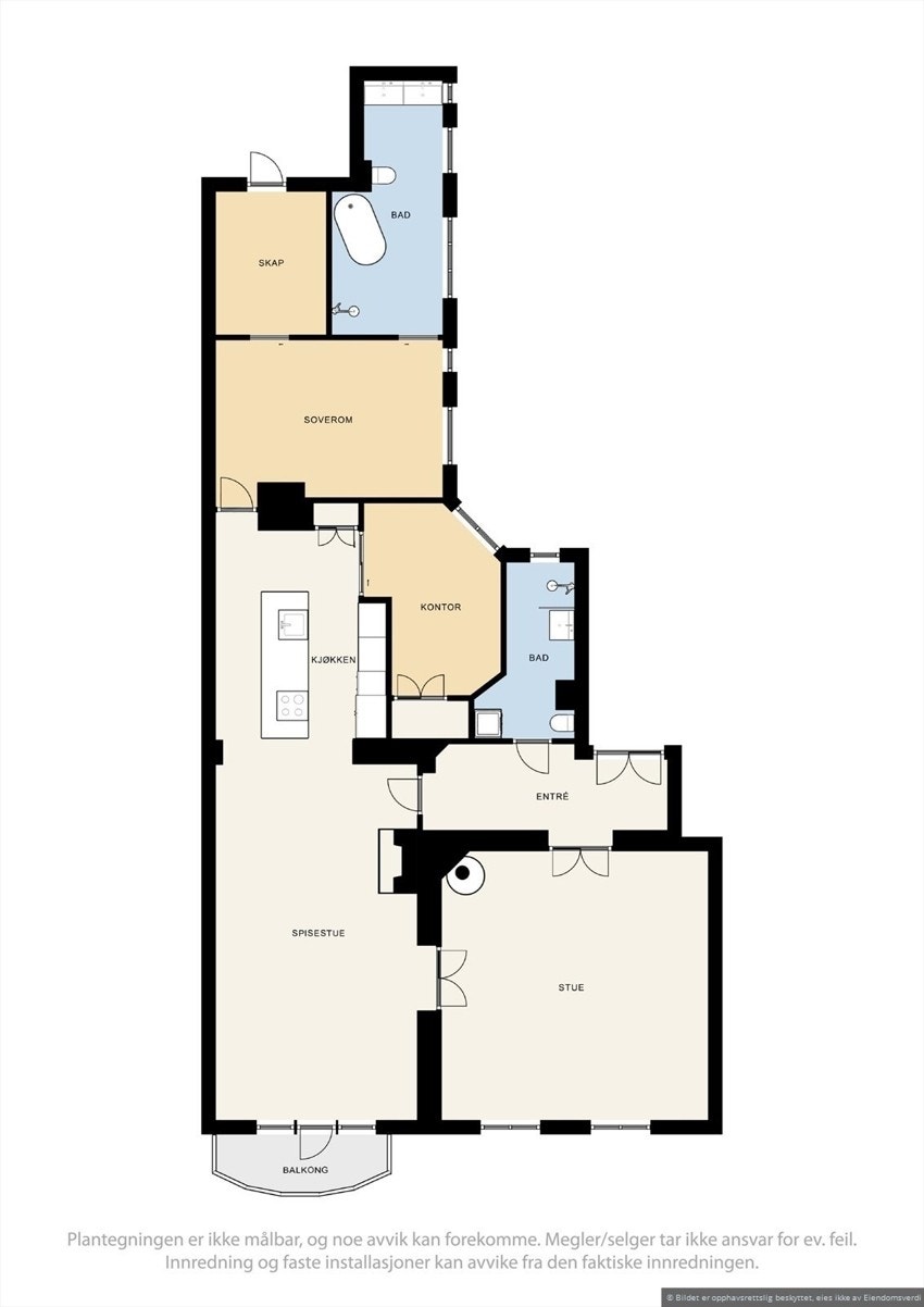 Plantegning. Galleribilde