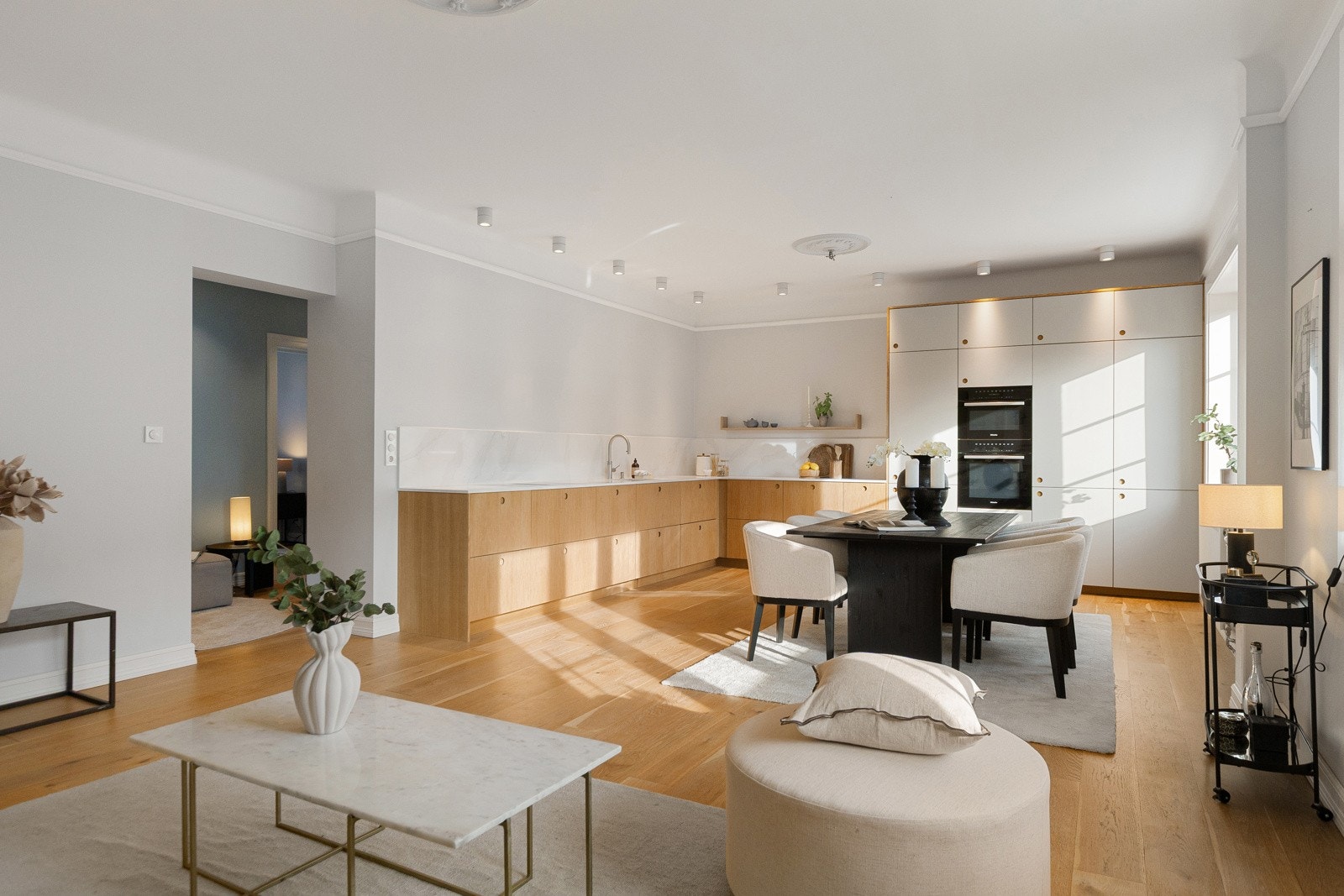 Attraktiv og sentral beliggenhet på Majorstuen - perfekt for deg som ønsker å bo sentralt med nærhet til "alt. Foto Kristine Elvemo Galleribilde