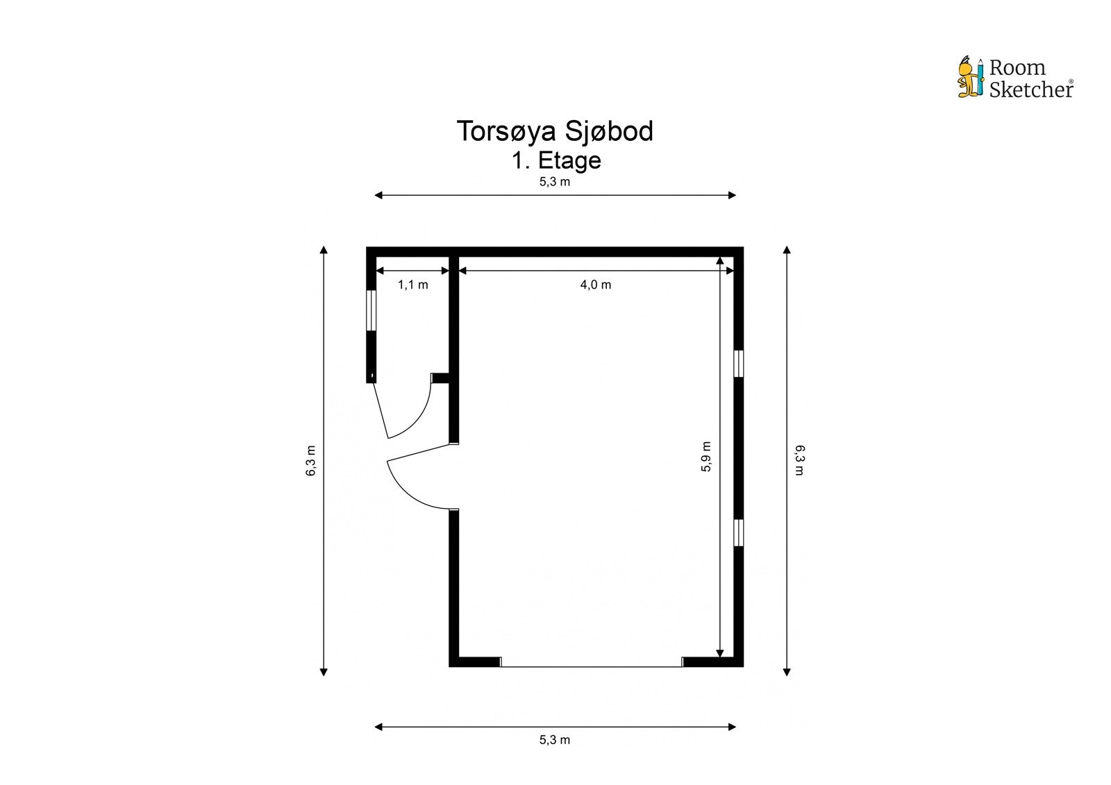 Torsøya Sjøbod Galleribilde