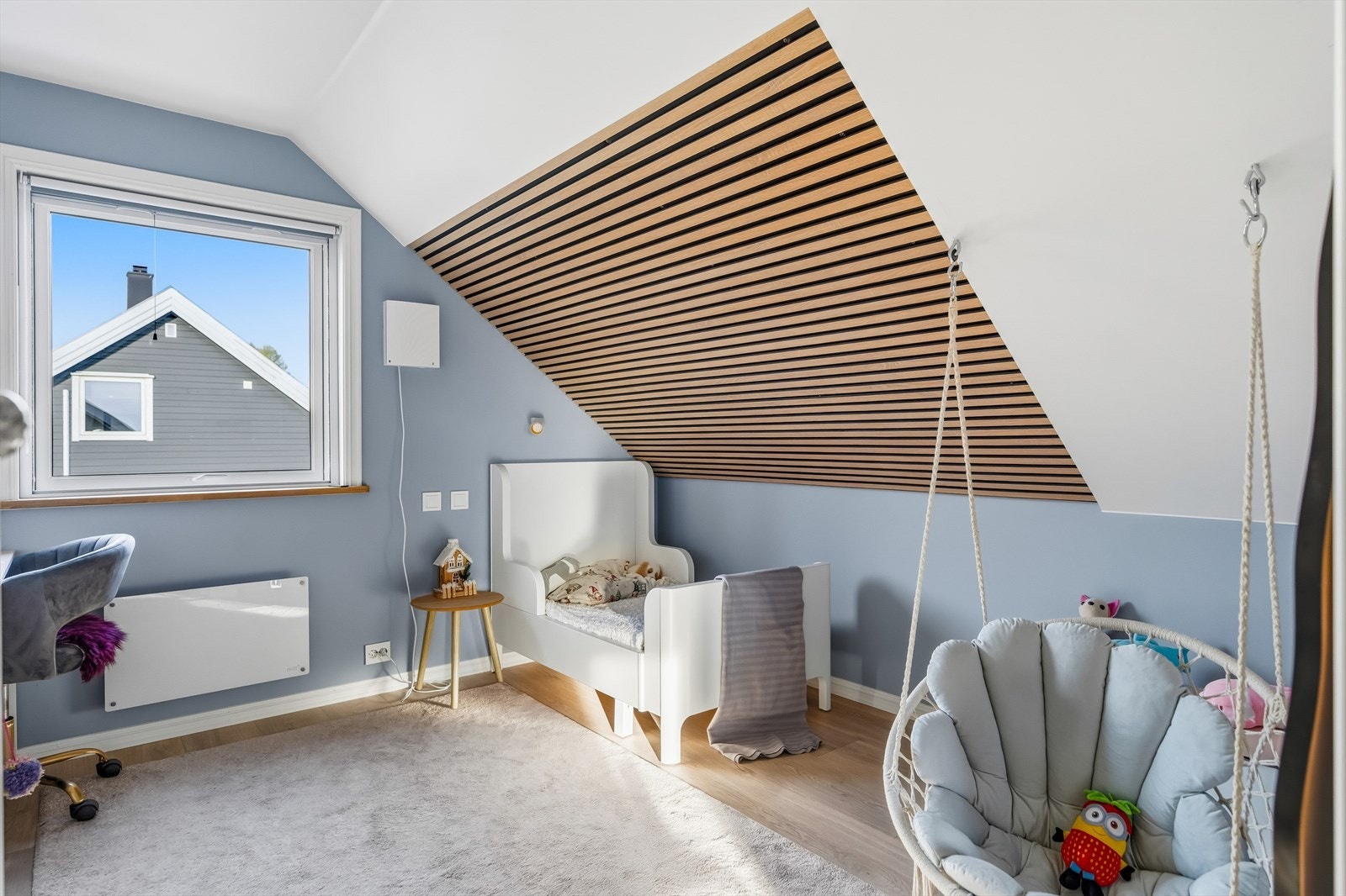 Soverom nr. 2 og 3 fungerer ypperlig som barnerom, gjesterom eller kontor - her er mulighetene mange. Galleribilde