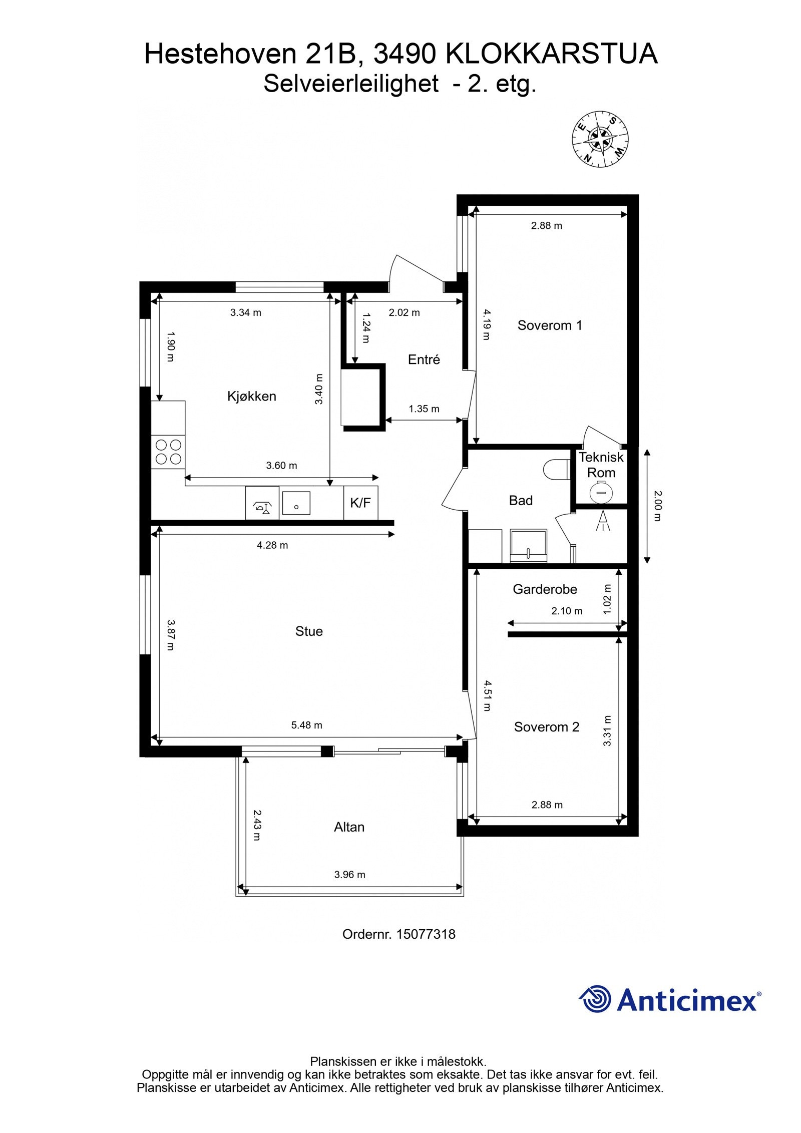 Plantegning. Galleribilde