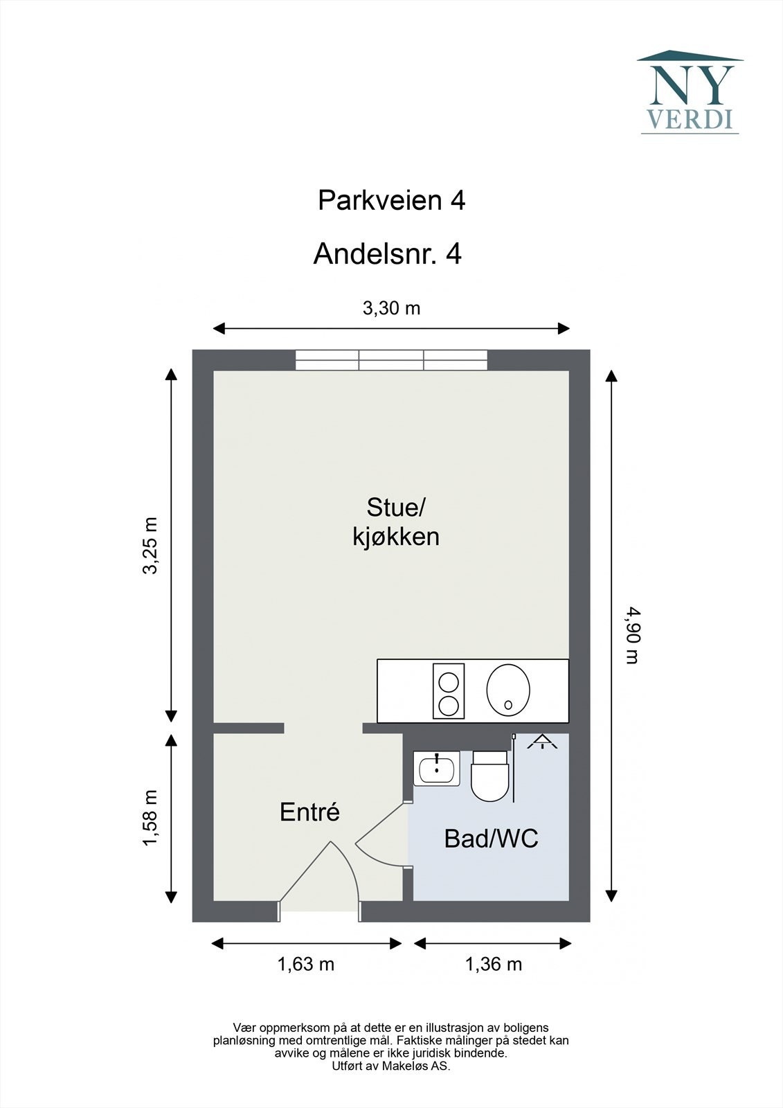 Plantegning. Galleribilde