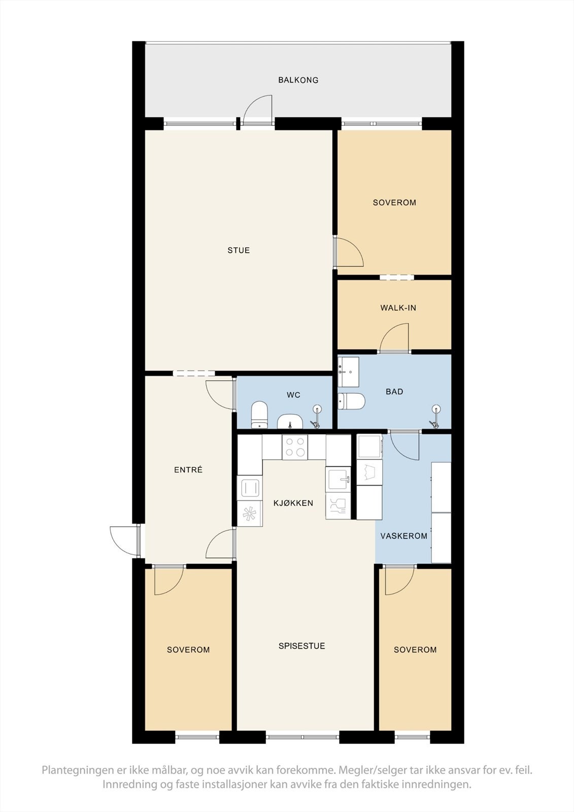 Plantegning, underetasje. Galleribilde