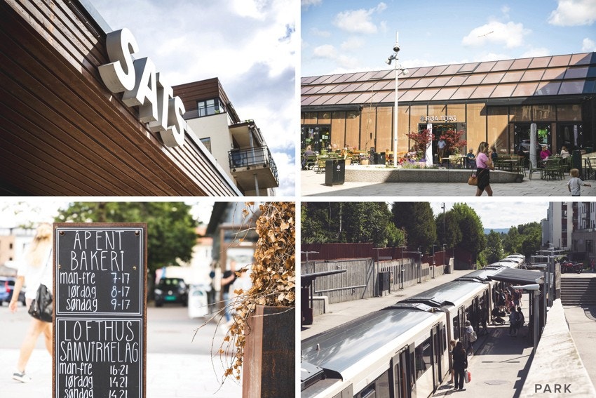 Røa Torg og kjøpesenter - Kort gangavstand fra leiligheten til alt man trenger av fasiliteter. Kort vei til t-bane og buss. Galleribilde