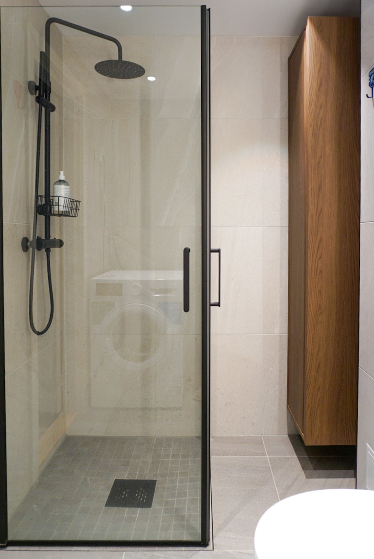 Baderommet ble renovert i 2024. Galleribilde