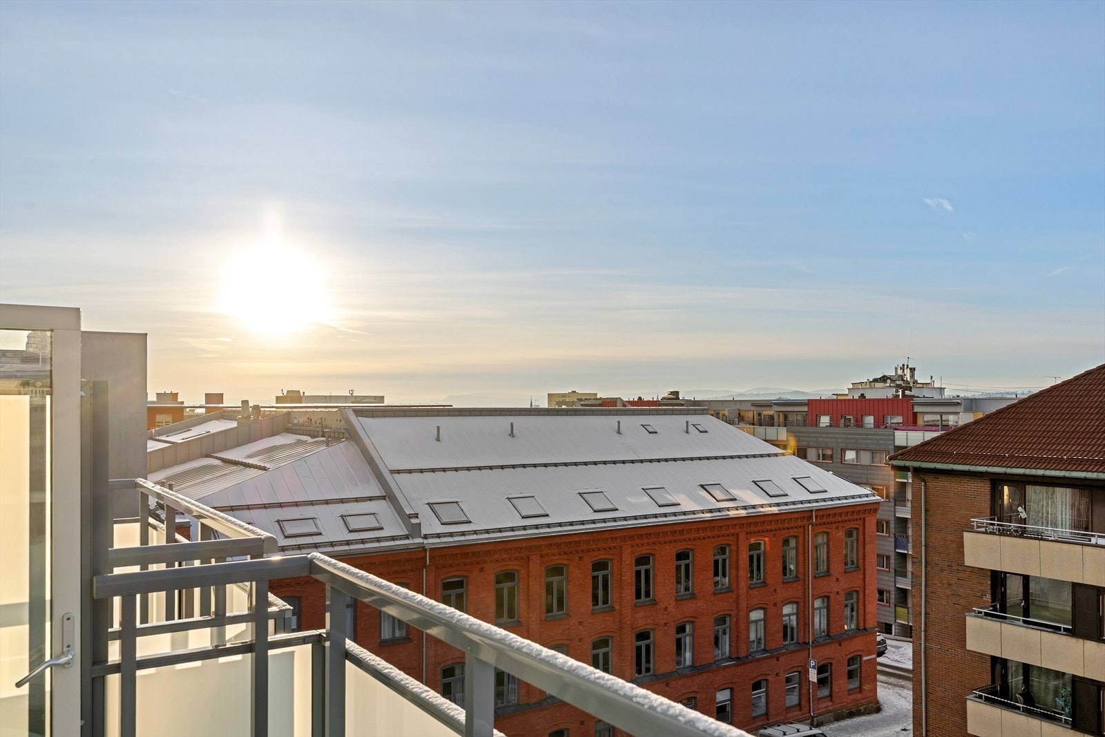 Balkongen ble etablert i 2021. Galleribilde