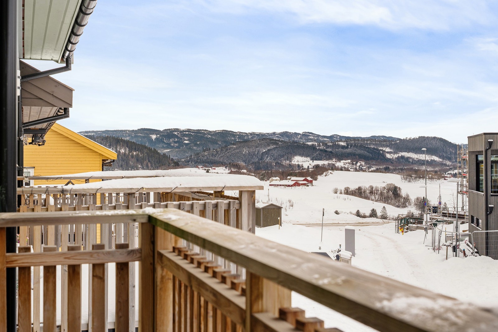 Flott utsikt fra balkongen! Galleribilde