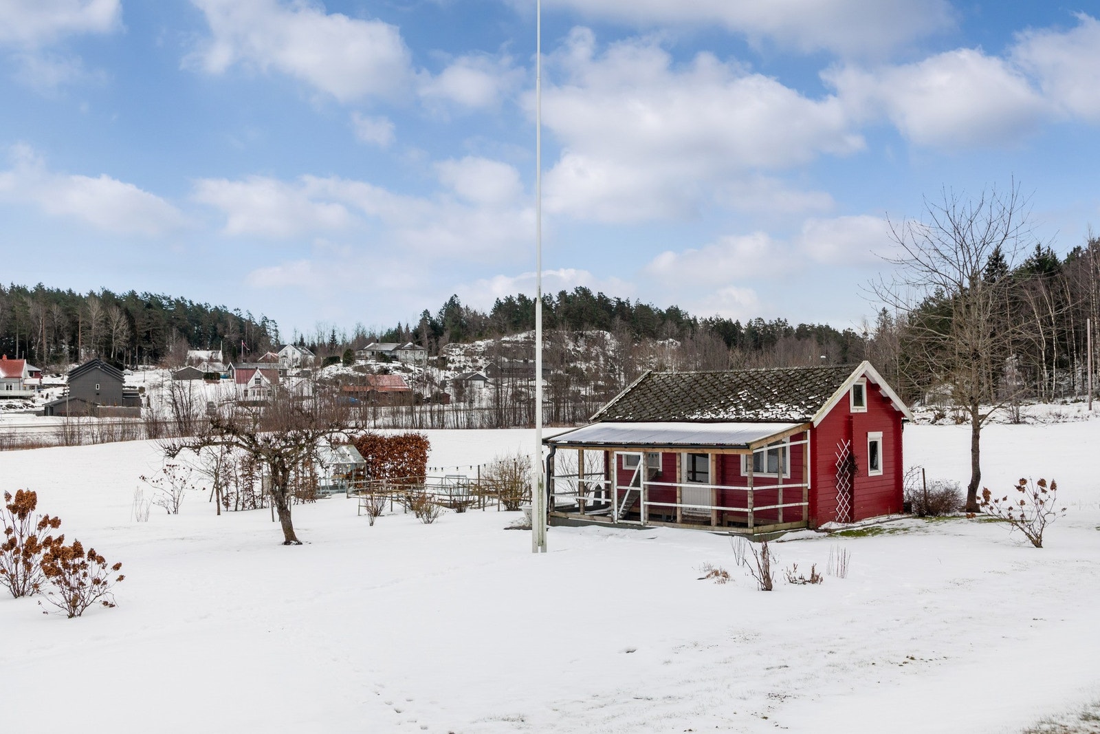 Hagen er et kapittel for seg. Galleribilde
