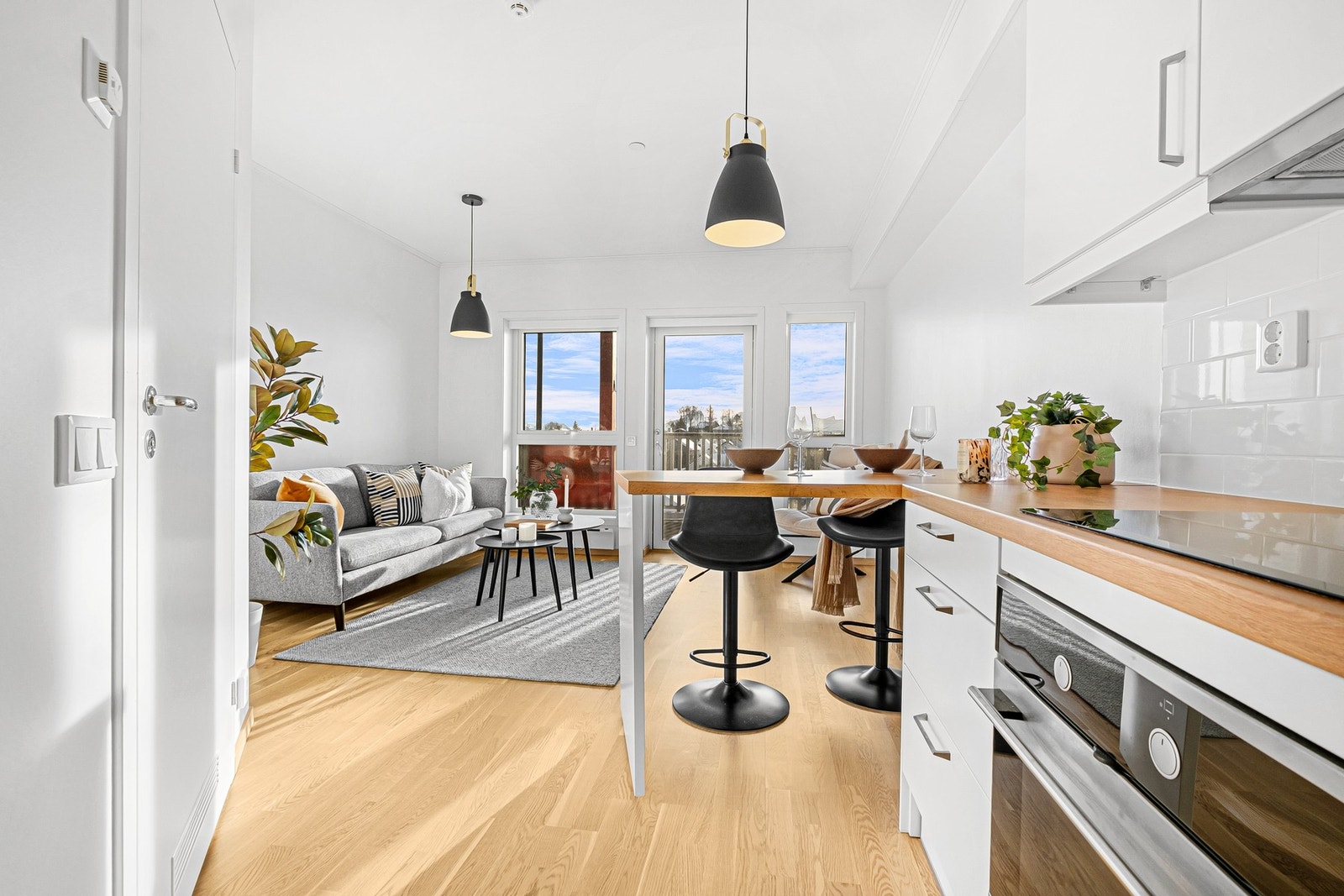 Leiligheten har fiberaksess via Signal Galleribilde