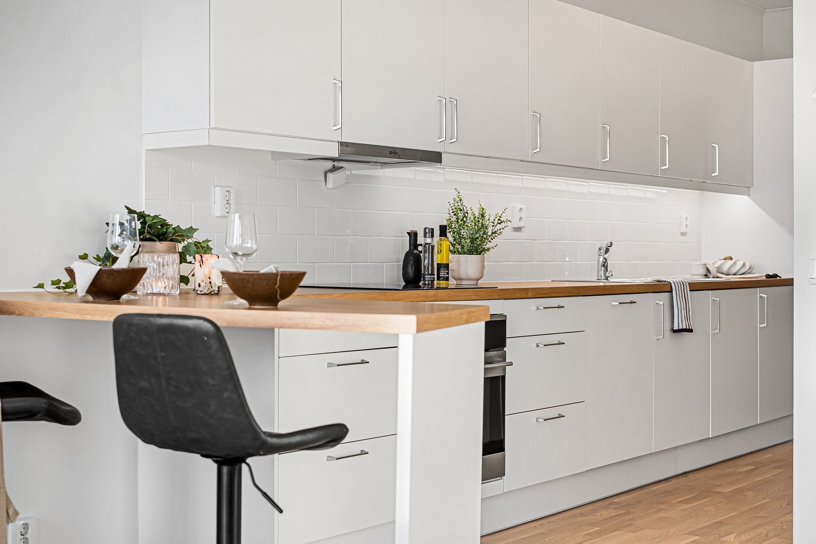 Leiligheten har både innvendig og utvendig bod Galleribilde