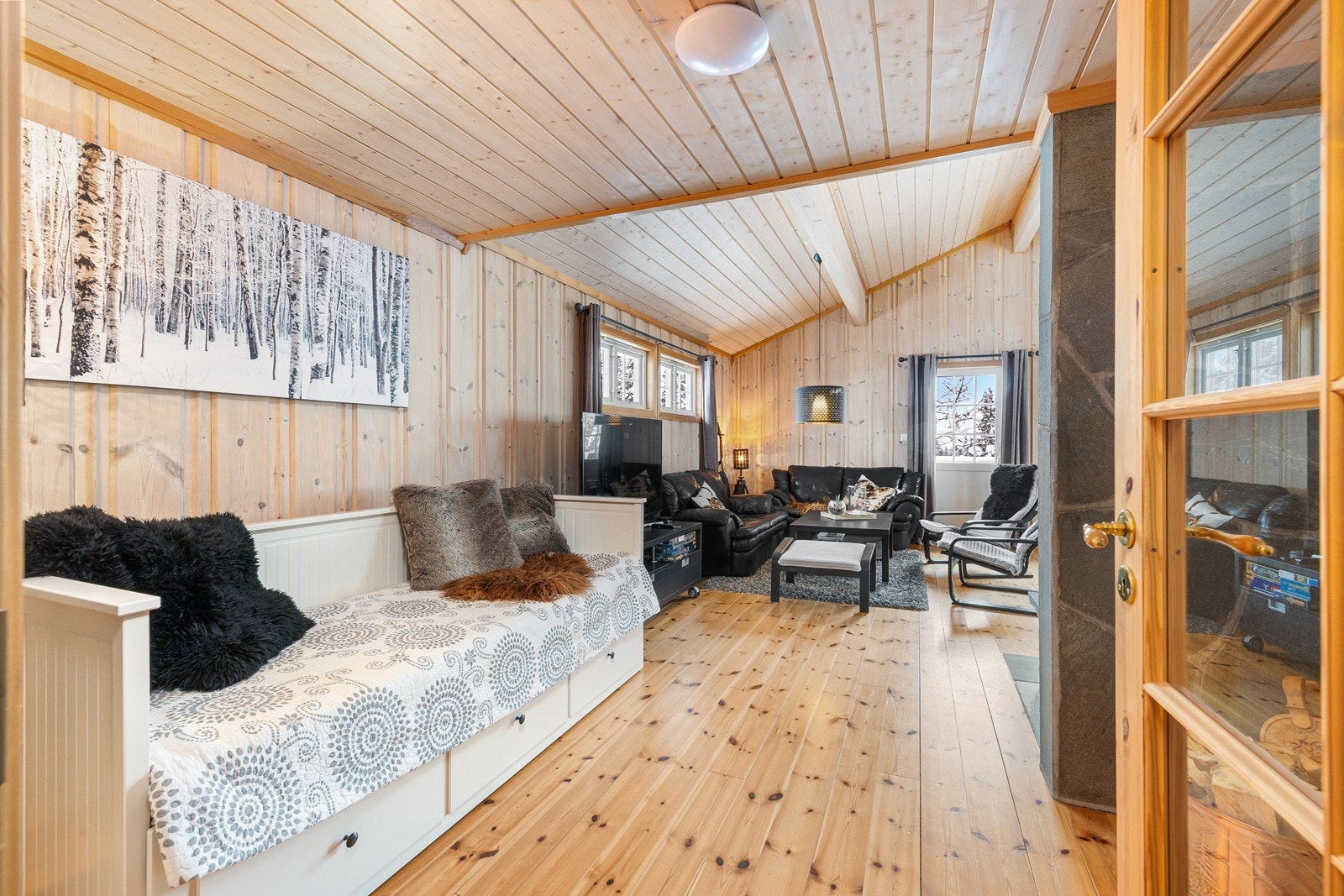 Daybed i stuen Galleribilde