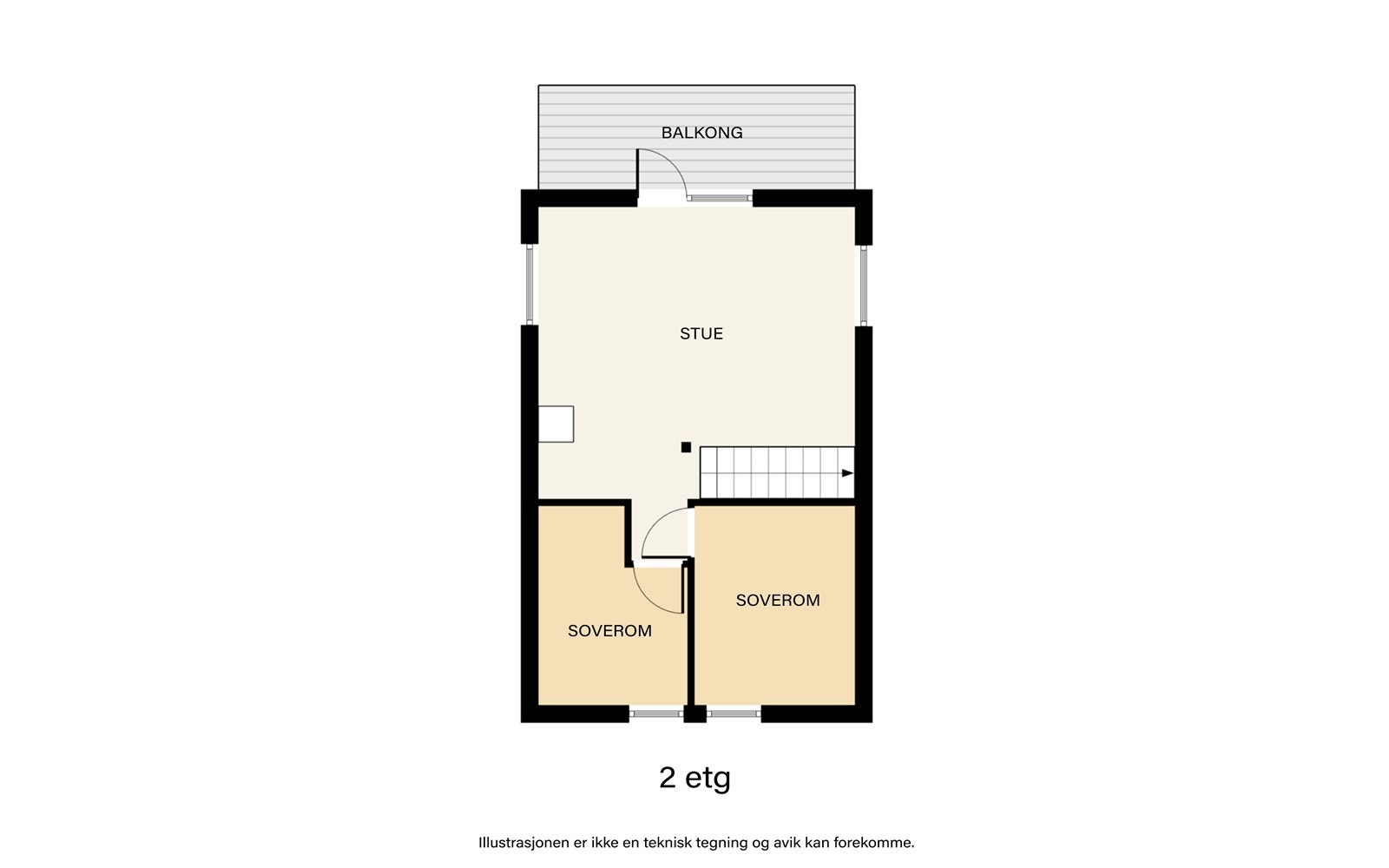 Plantegning 2. etasje. Galleribilde