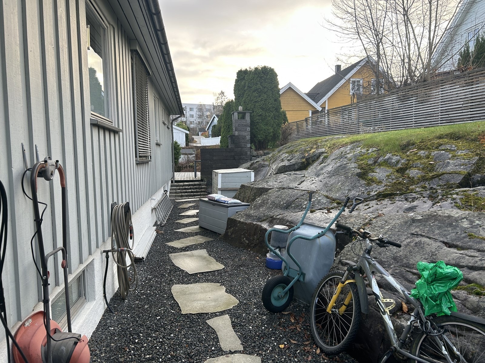 Pent opparbeidet uteområde. (Privat bilde) Galleribilde