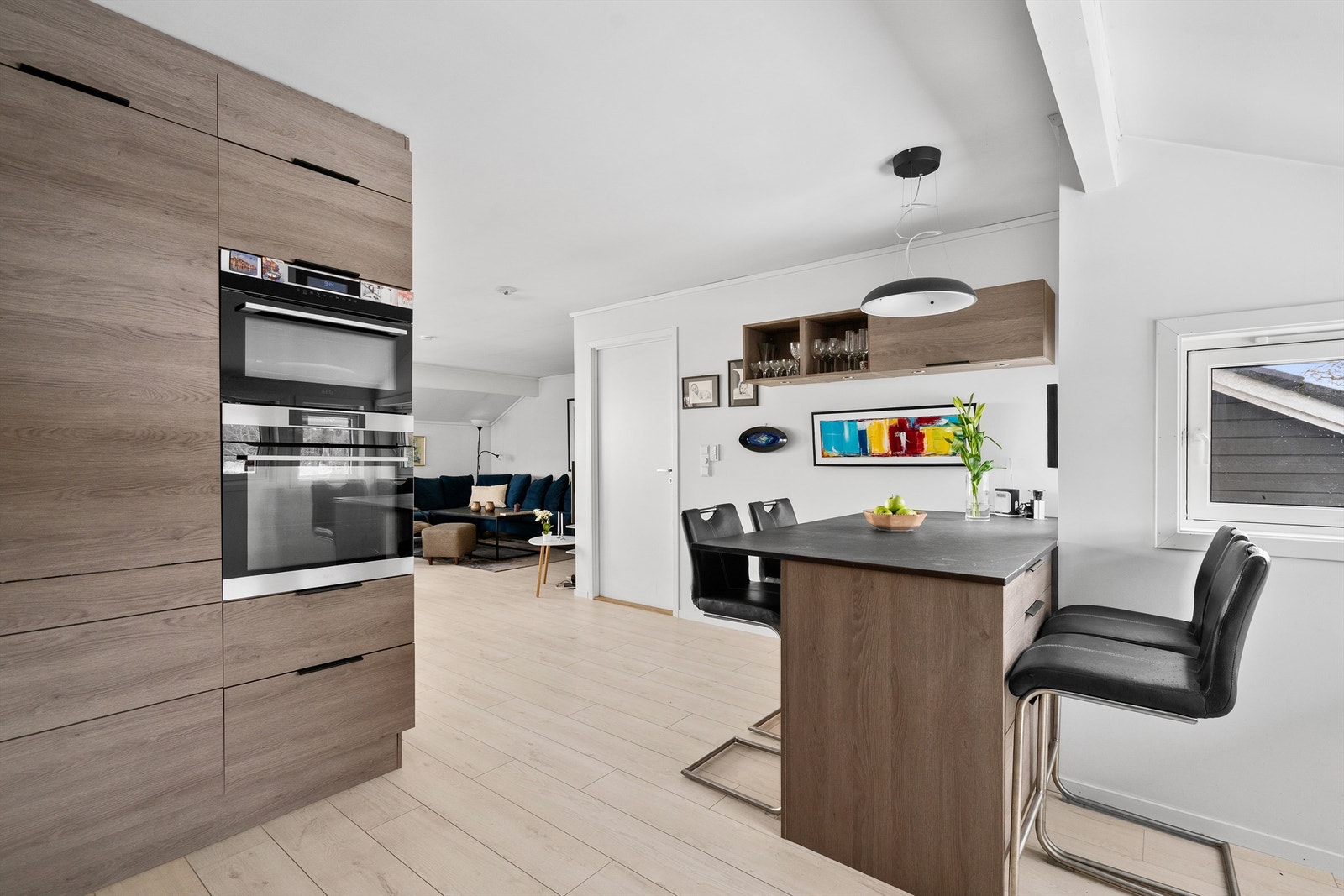 Alle hvitevarene er selvsagt integrerte og medfølger handelen Galleribilde