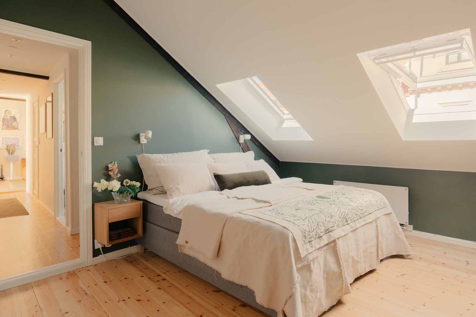 Rommet har en lun og fin atmosfære. Galleribilde