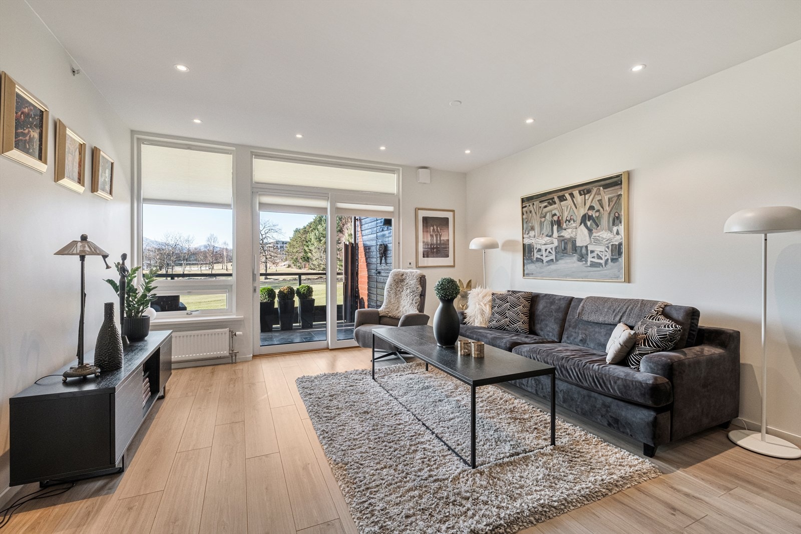 Det er installert fjernvarme i leiligheten Galleribilde