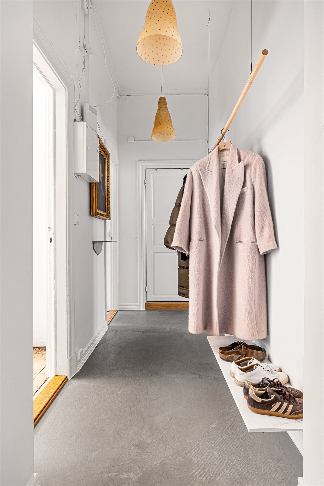 Gang/entré - adkomst til soverom, bad/WC og oppholdsrom. Galleribilde