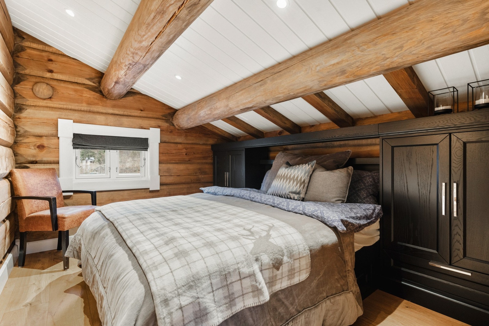 Praktisk, innebygde skap Galleribilde