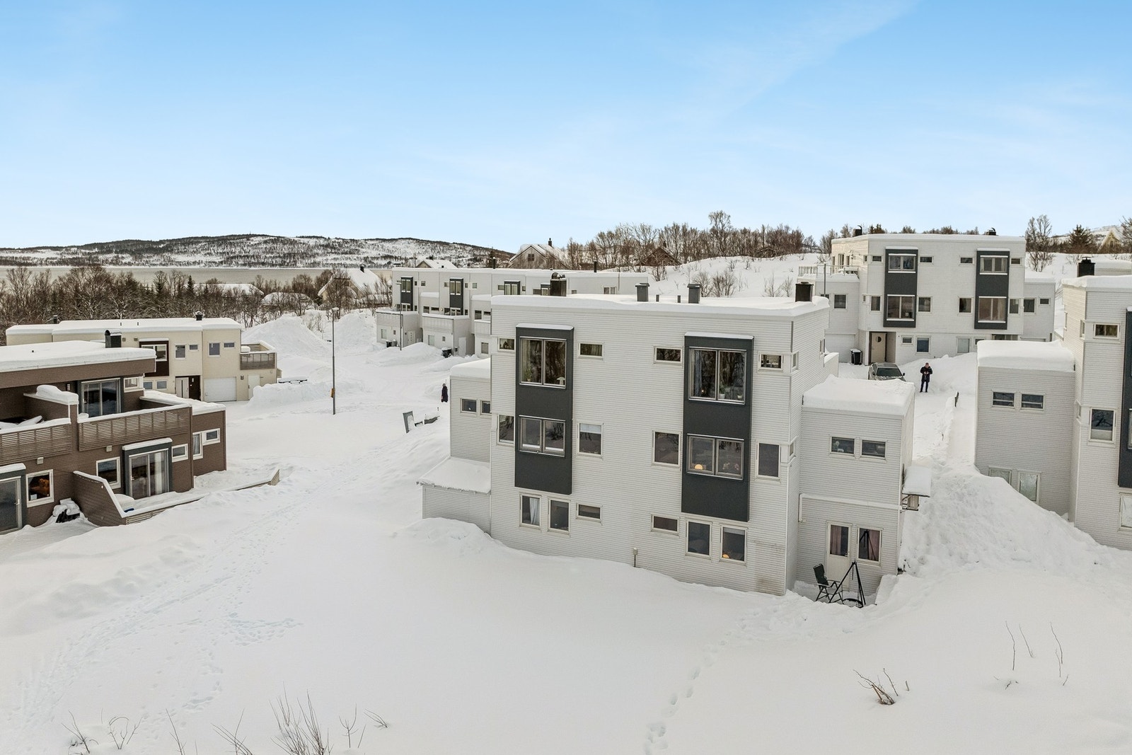 Gaten grenser til turområder Galleribilde