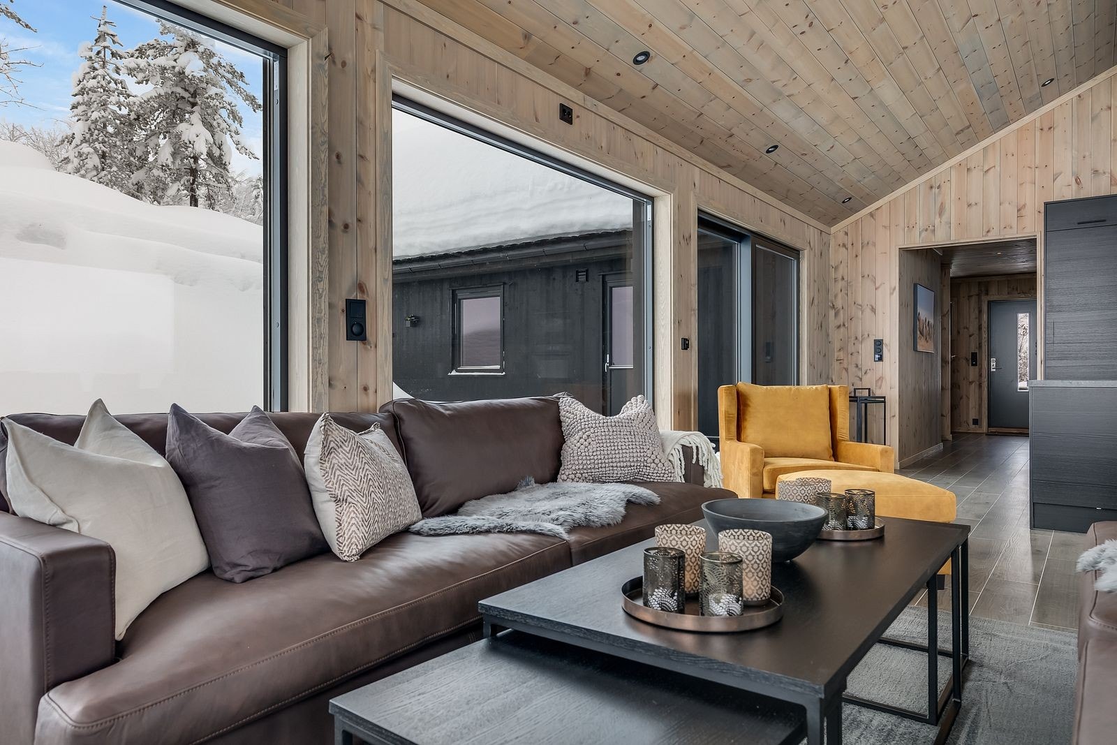 Stue vinter Galleribilde