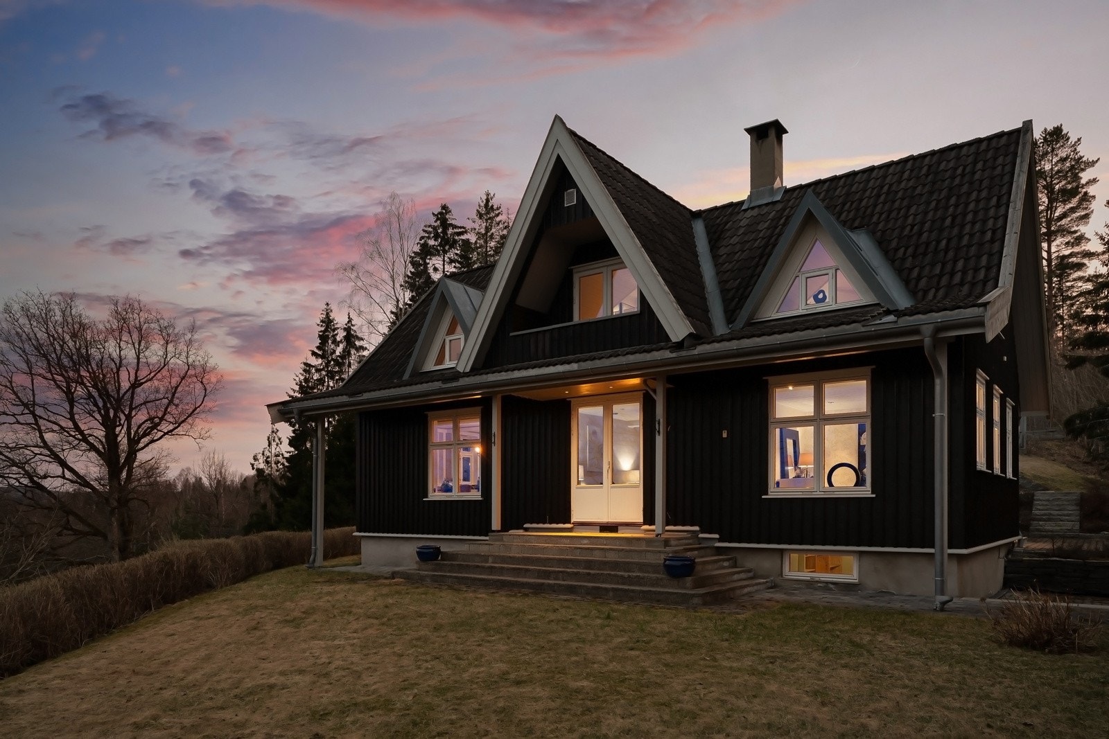 Kveldsstemning Galleribilde