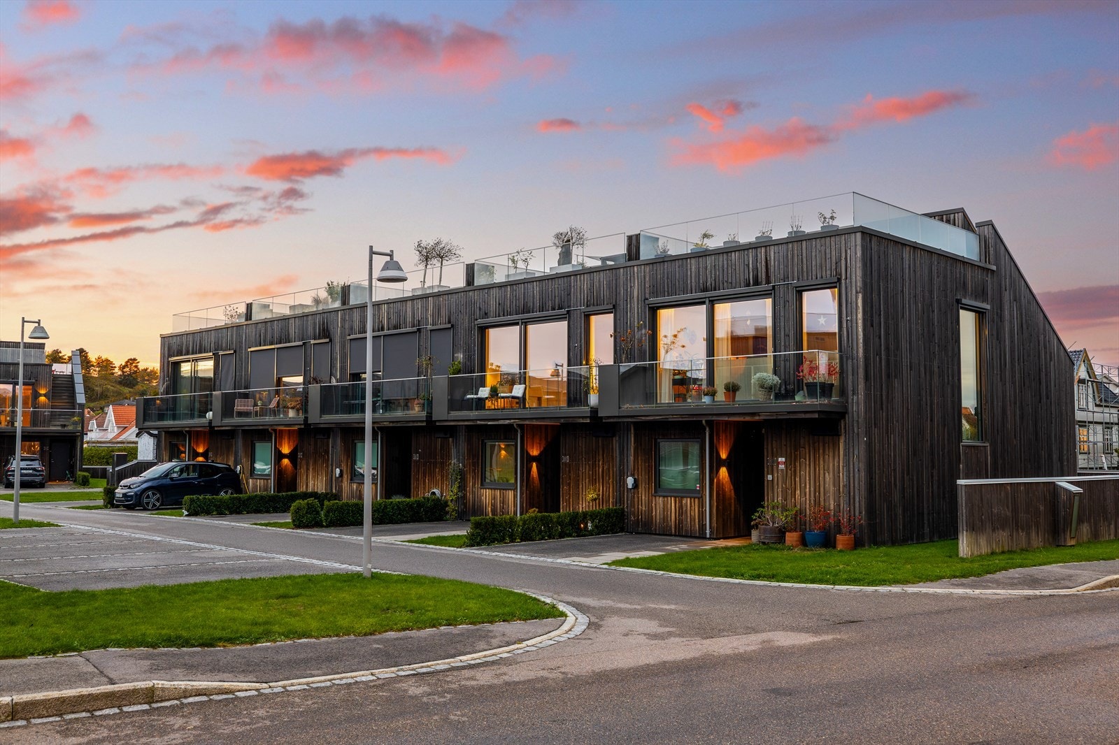 Fasade sett fra adkomstveien. Galleribilde