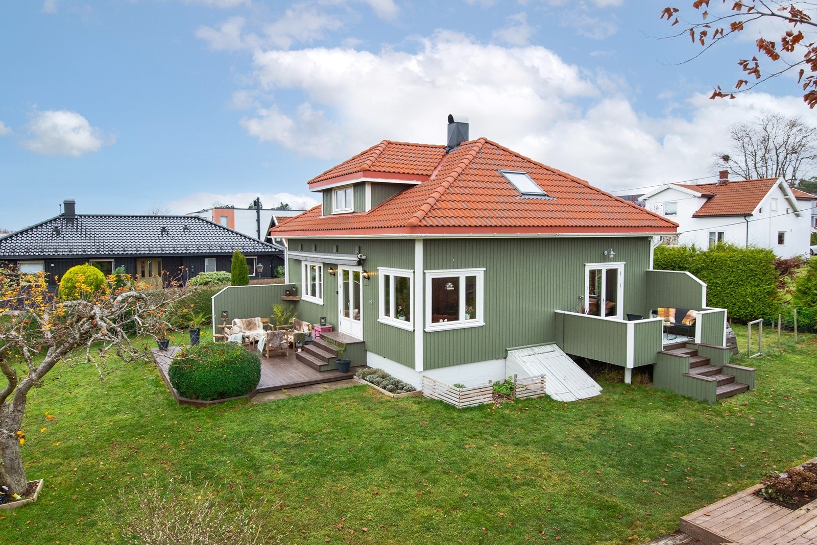 Hagen ble oppgradert med nedgravd vannsystem i 2025. Galleribilde