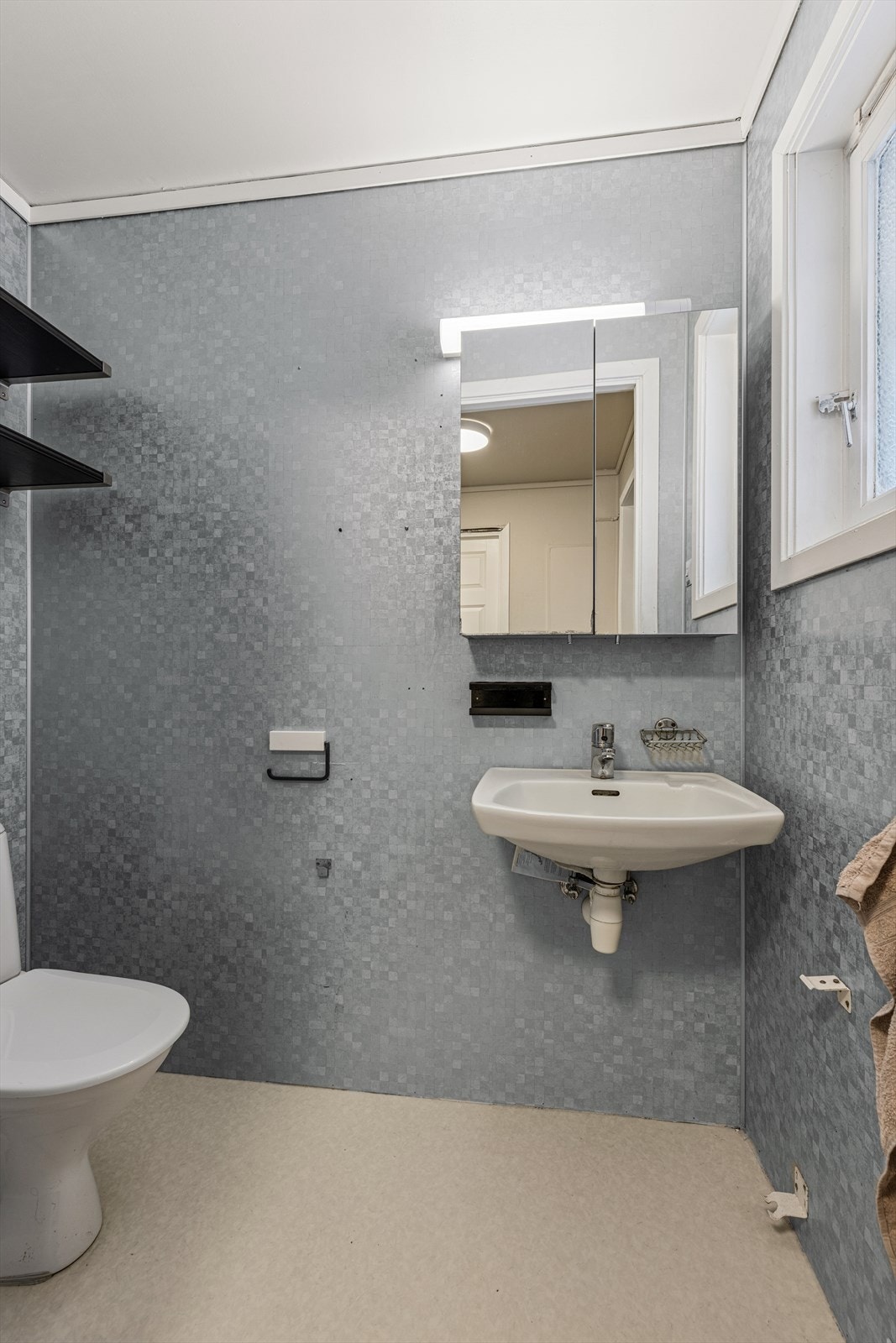 Separat wc-rom med direkte adkomst fra entré. Galleribilde