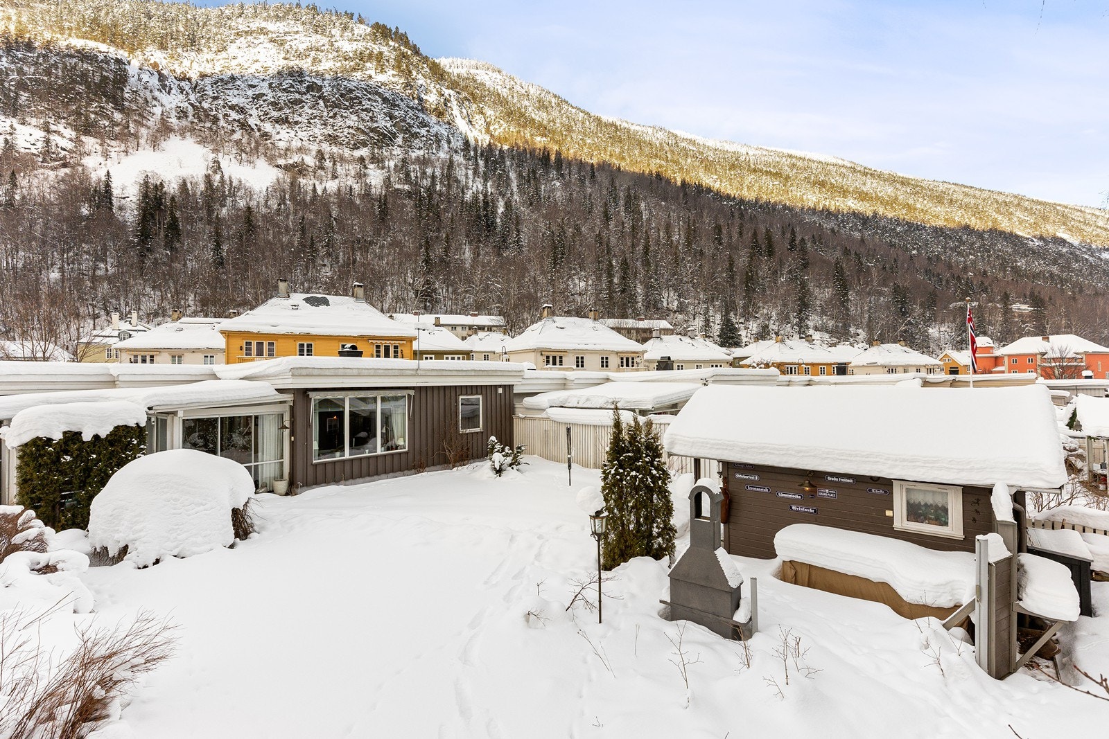 Her er det også en utebod Galleribilde