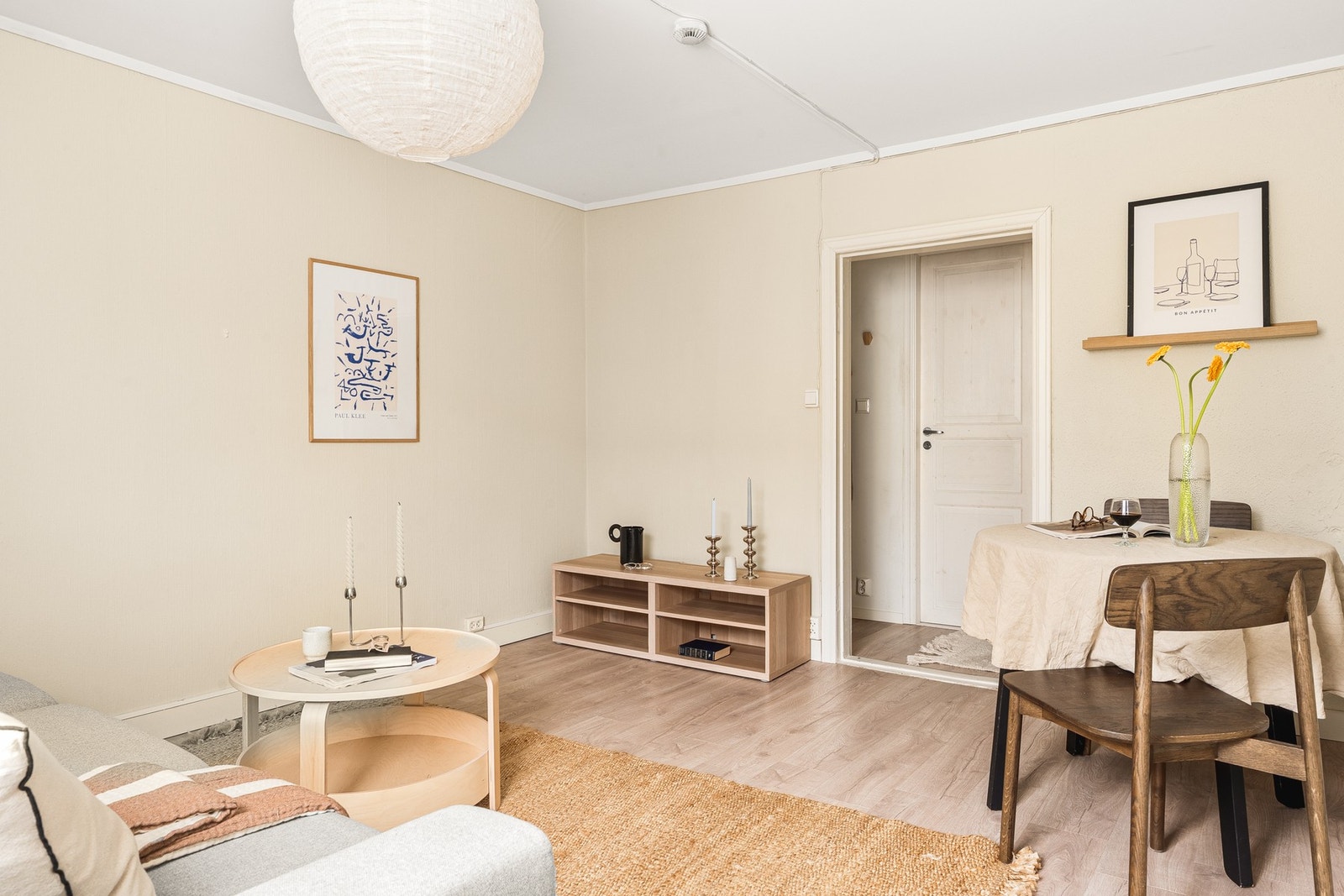 Leiligheten er svært arealeffektiv og lett å møblere. Galleribilde