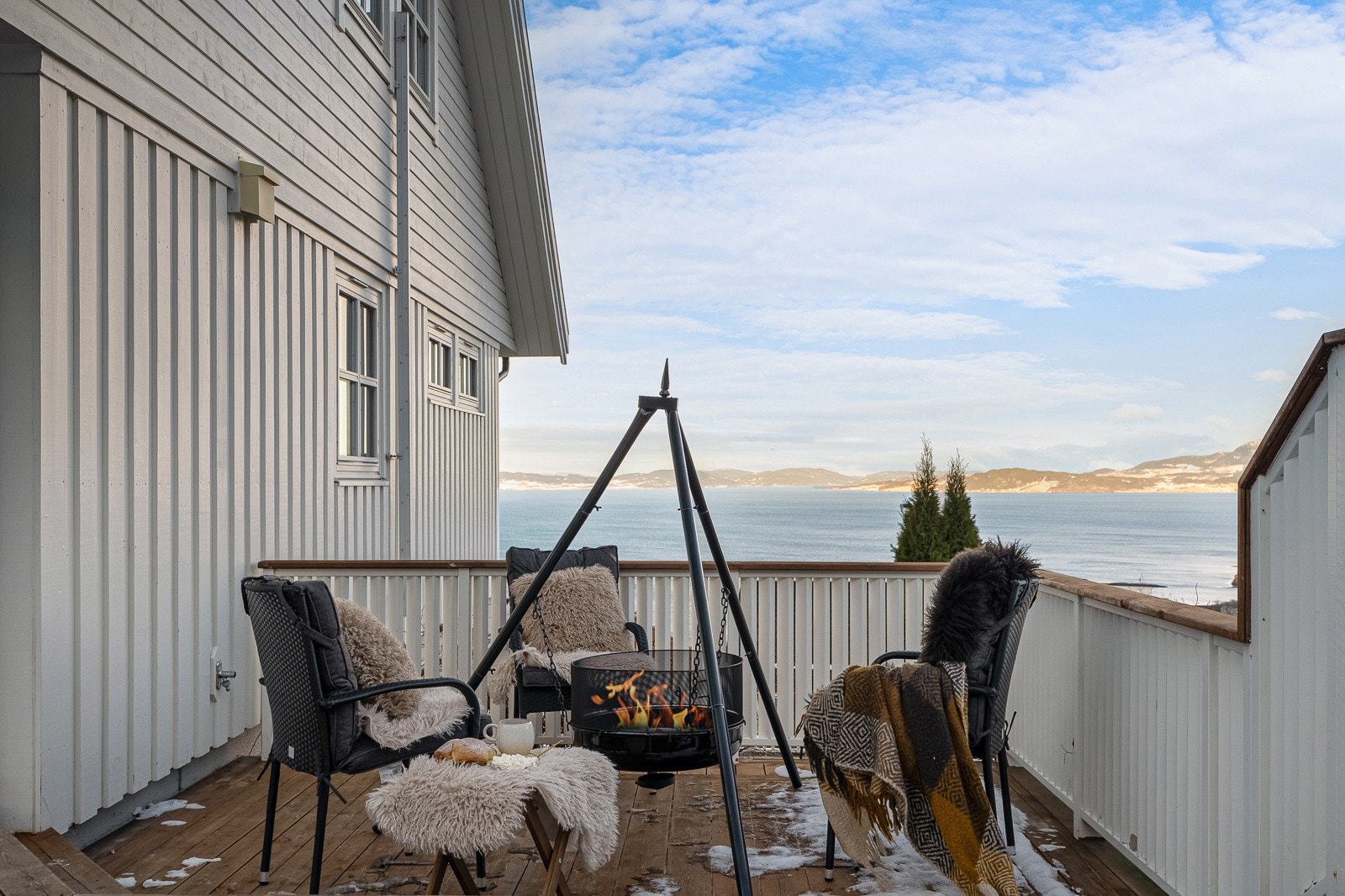 Nydelig atmosfære og usjenert utsikt. Galleribilde