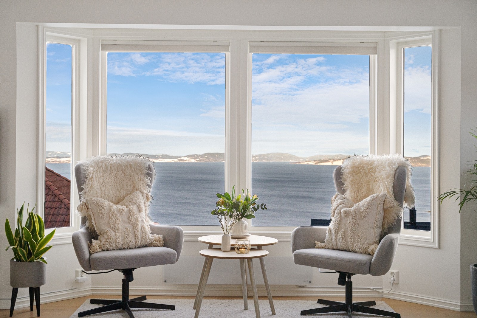 Den perfekte plassen for morgenkaffen Galleribilde