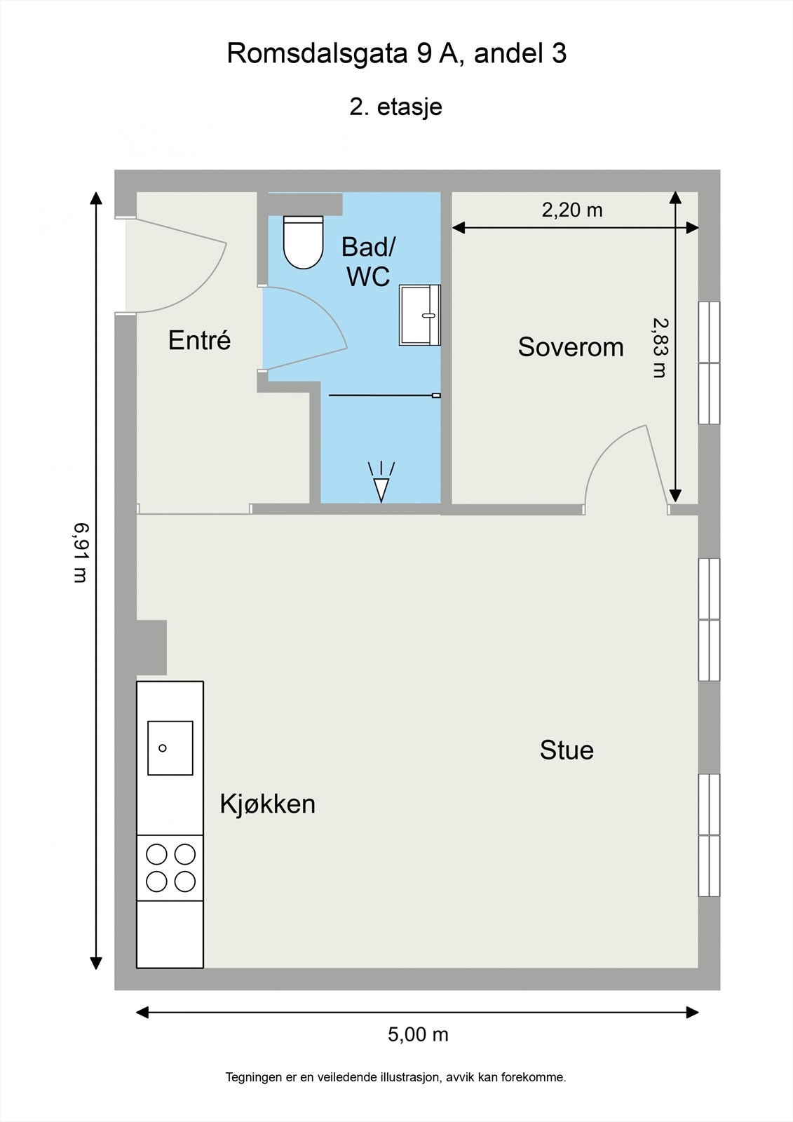 Plantegning. Galleribilde