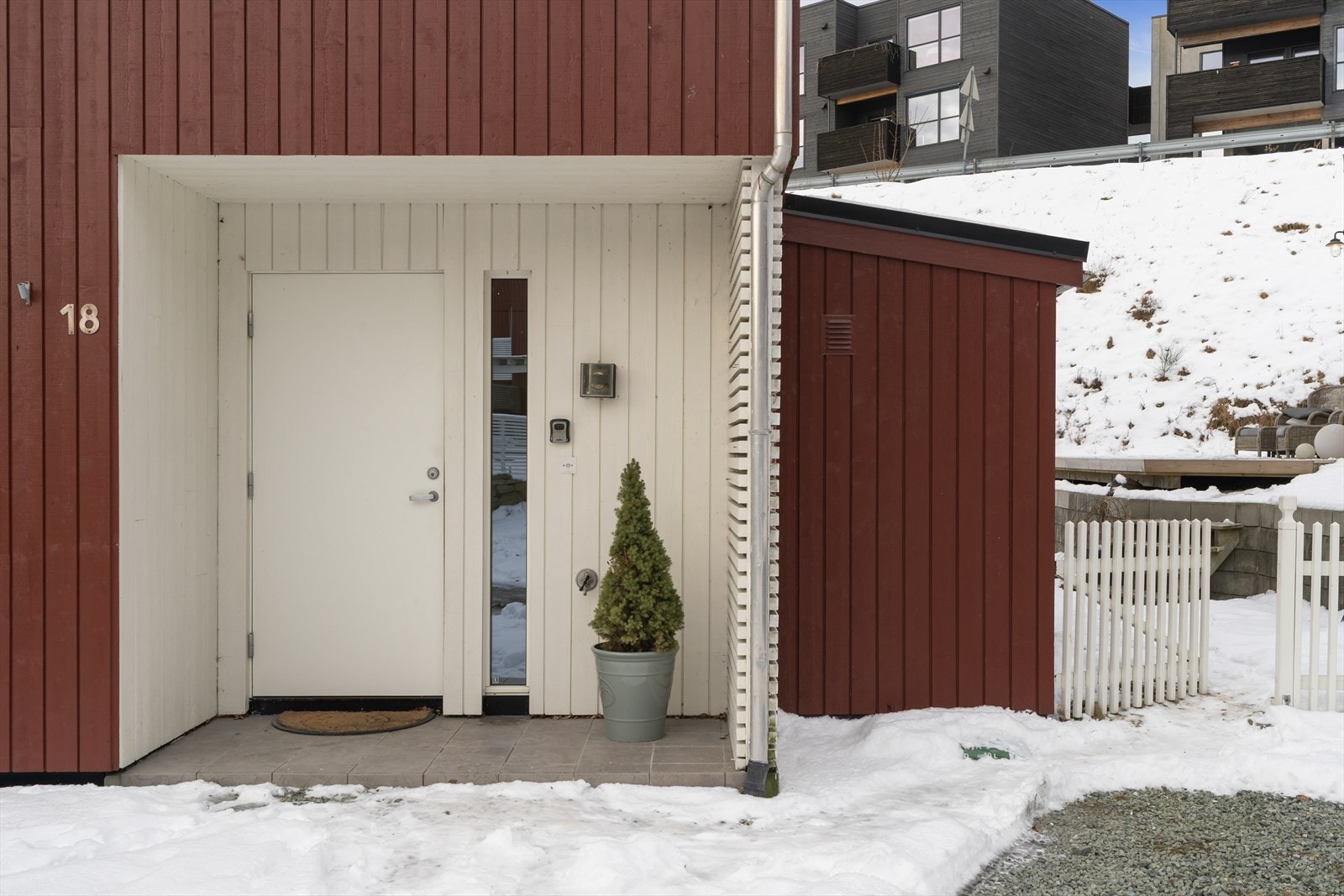 Inngangsparti Galleribilde