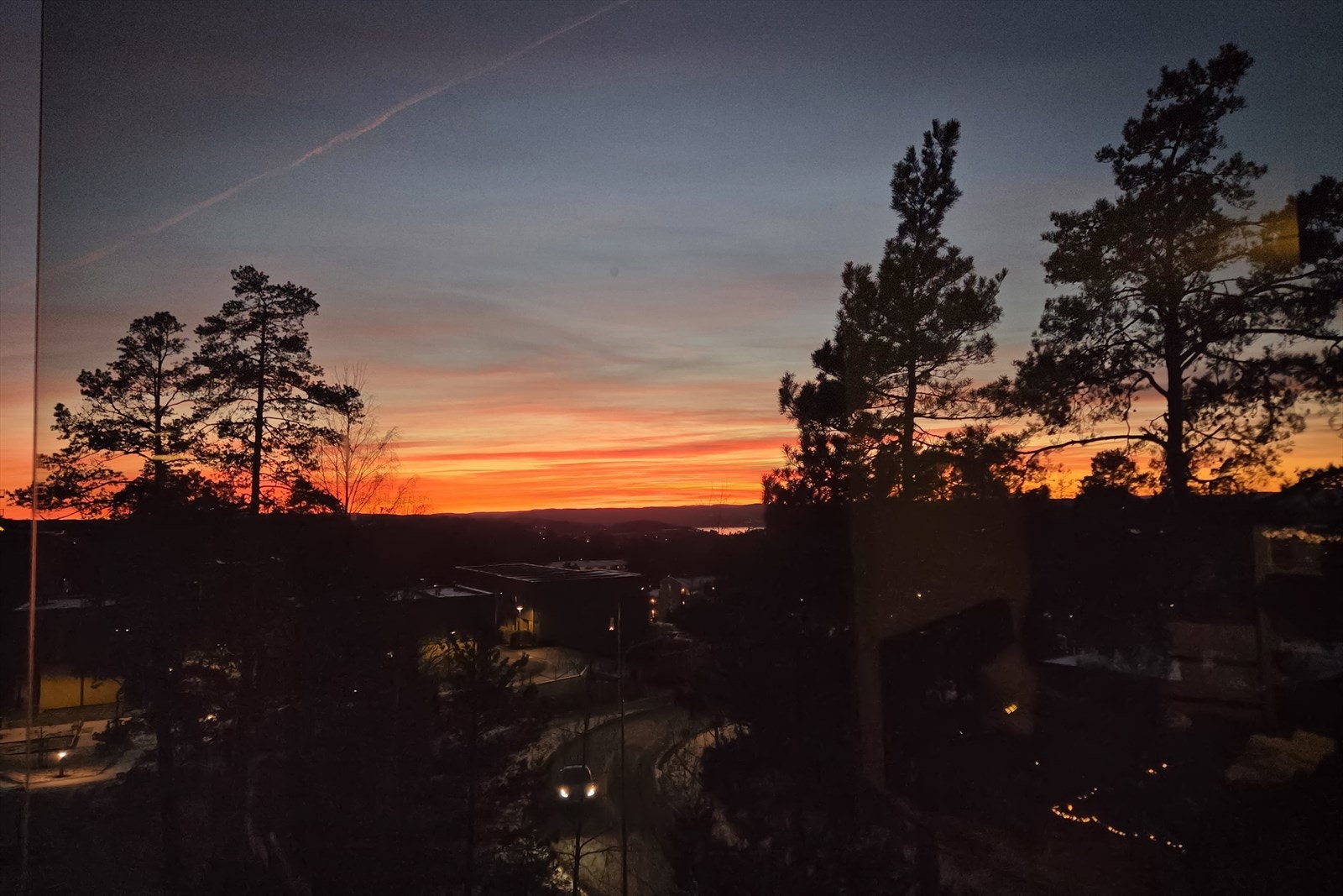 Flott solnedgang - Bilde tatt av selger. Galleribilde