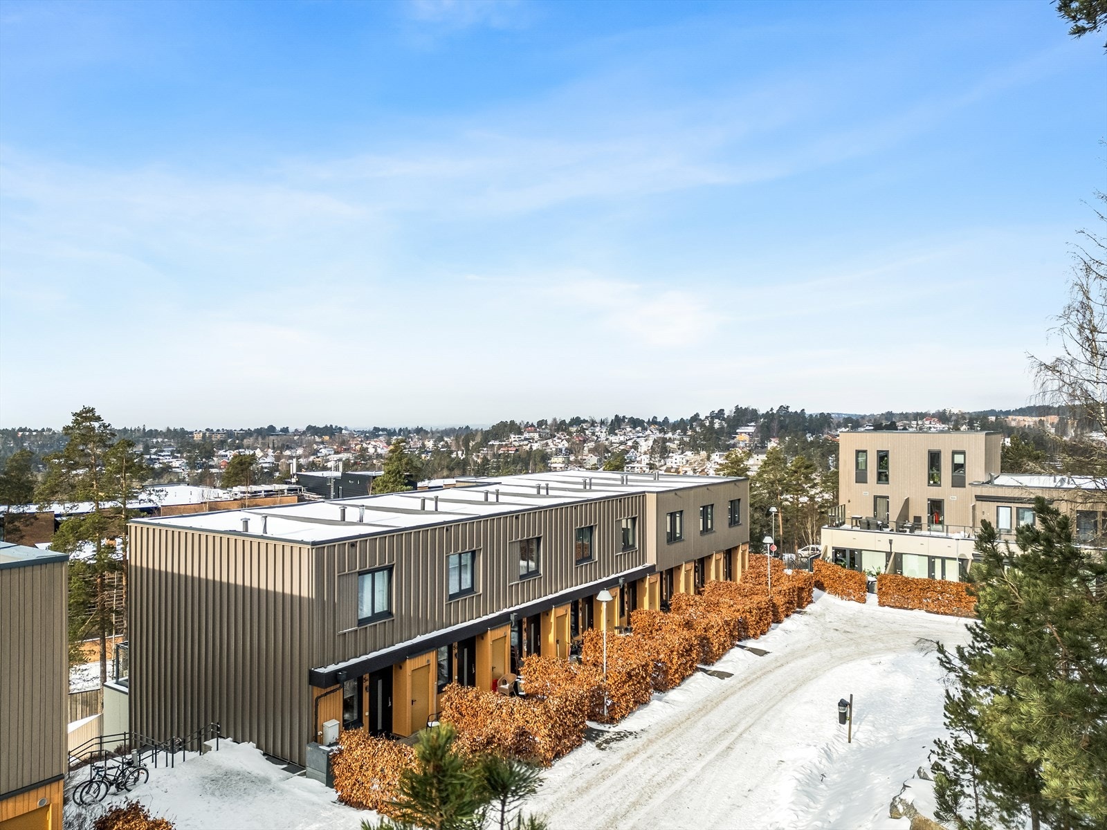 Boligen er fra 2018 og holder en moderne standard. Galleribilde