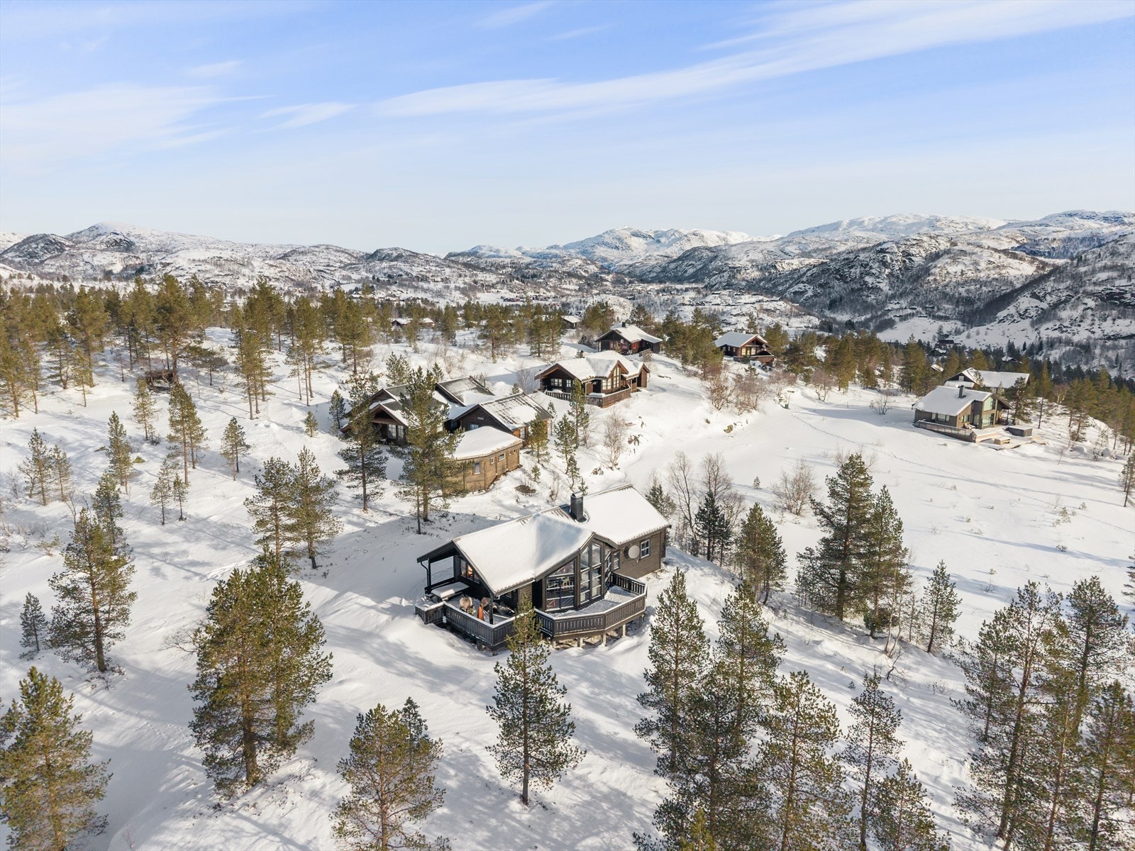 Her får man virkelig følelsen av å være på fjellet. Galleribilde