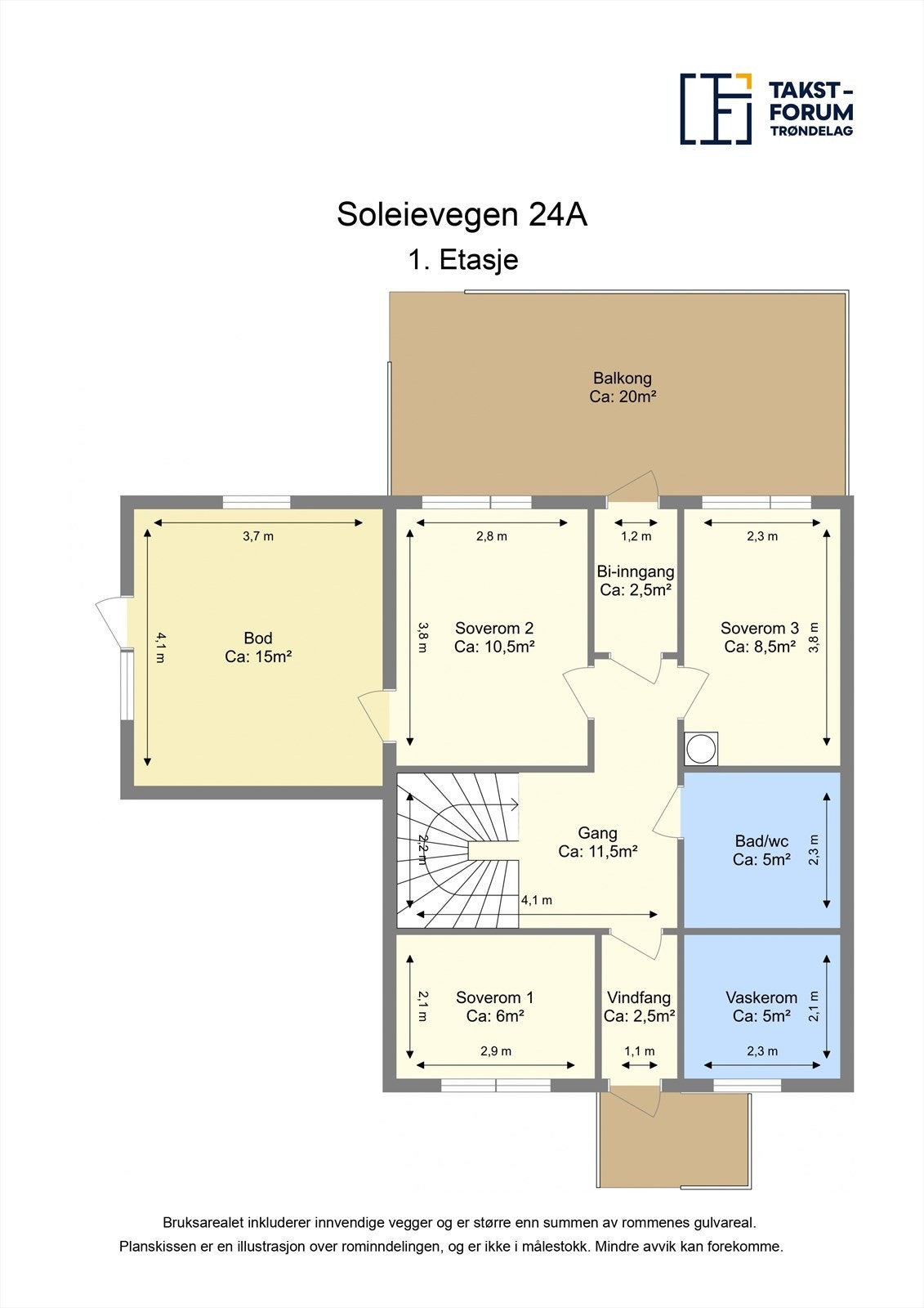 1. etg. Galleribilde