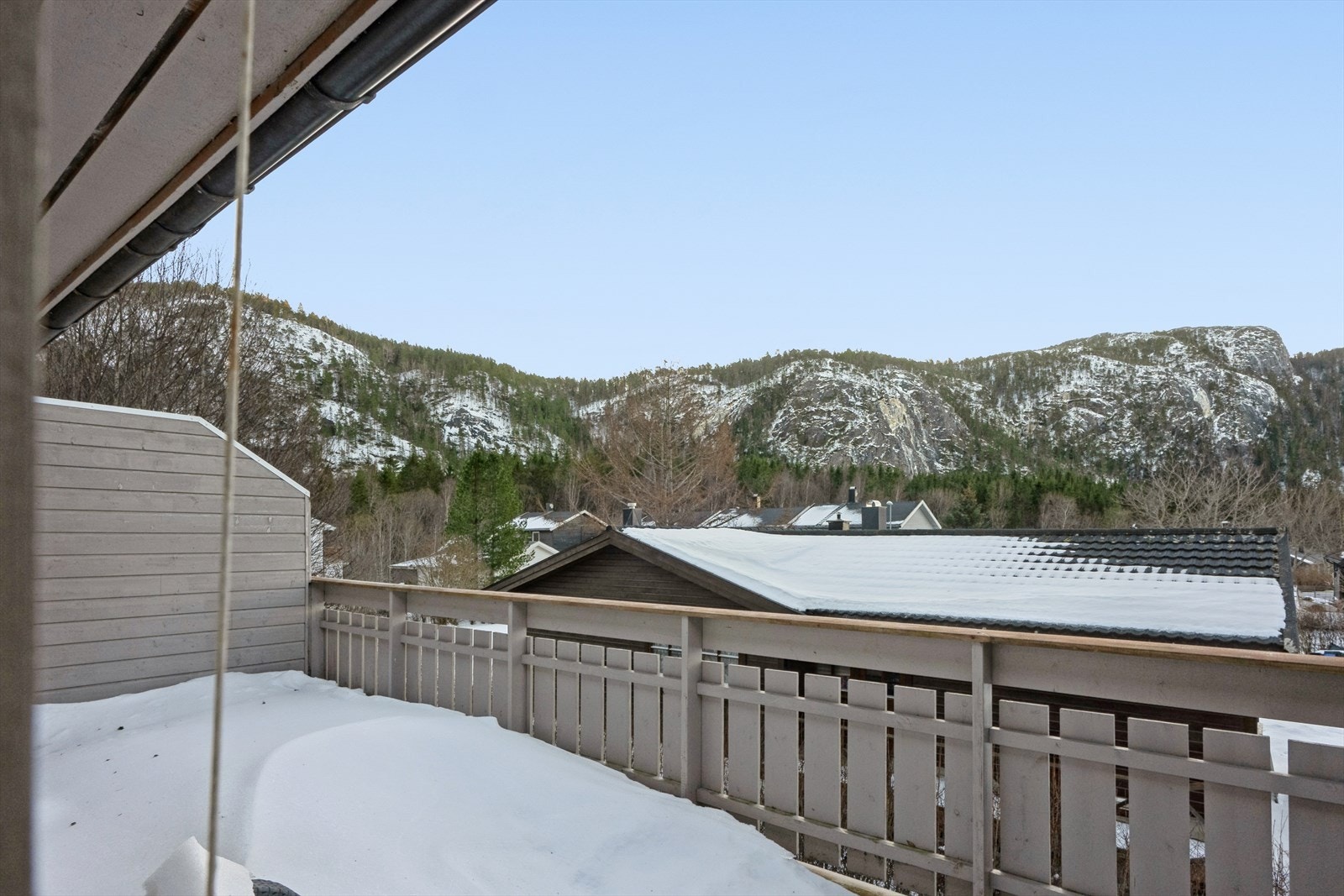 Pen utsikt fra 2.etg. Galleribilde