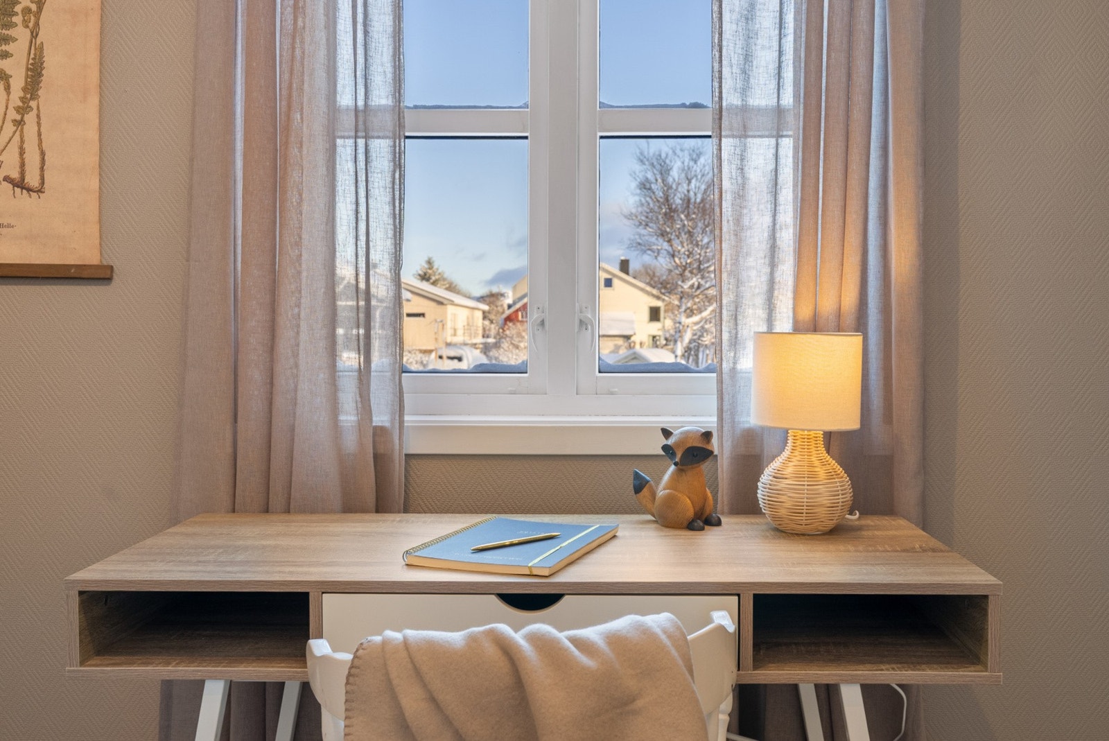 Men fungerer også bra som gjesterom eller hjemmekontor, alt etter dine behov. Galleribilde