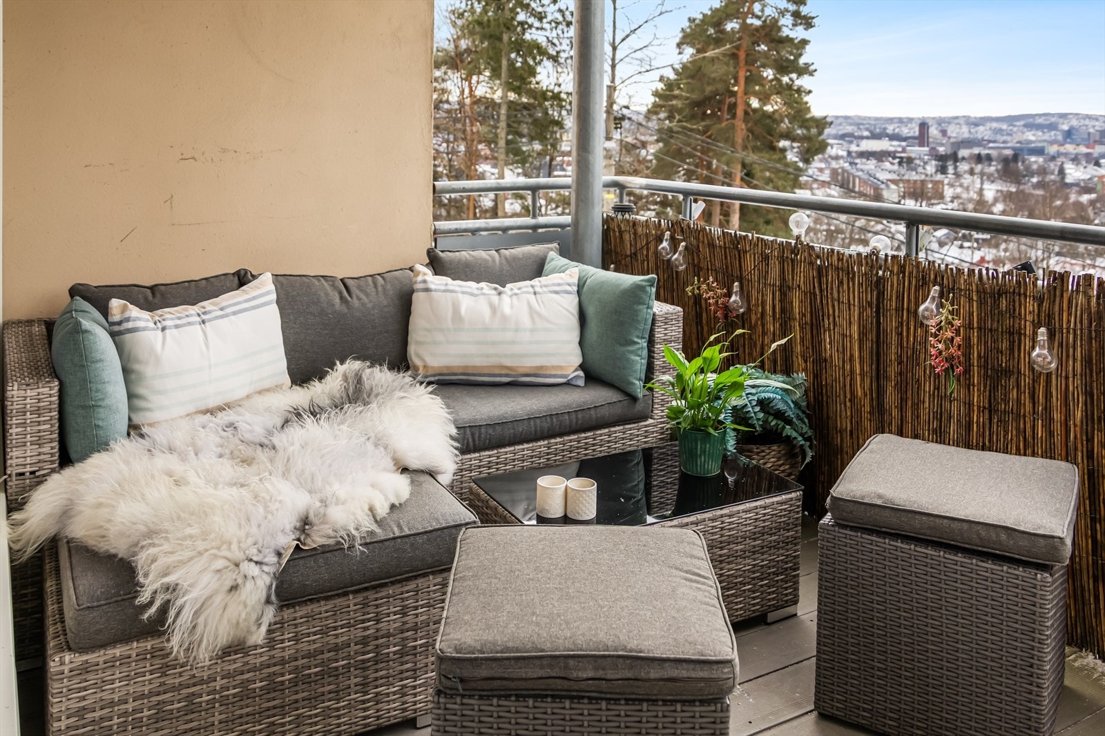 Her ute kan man nyte rolige dager med en åpen og fri utsikt. Galleribilde