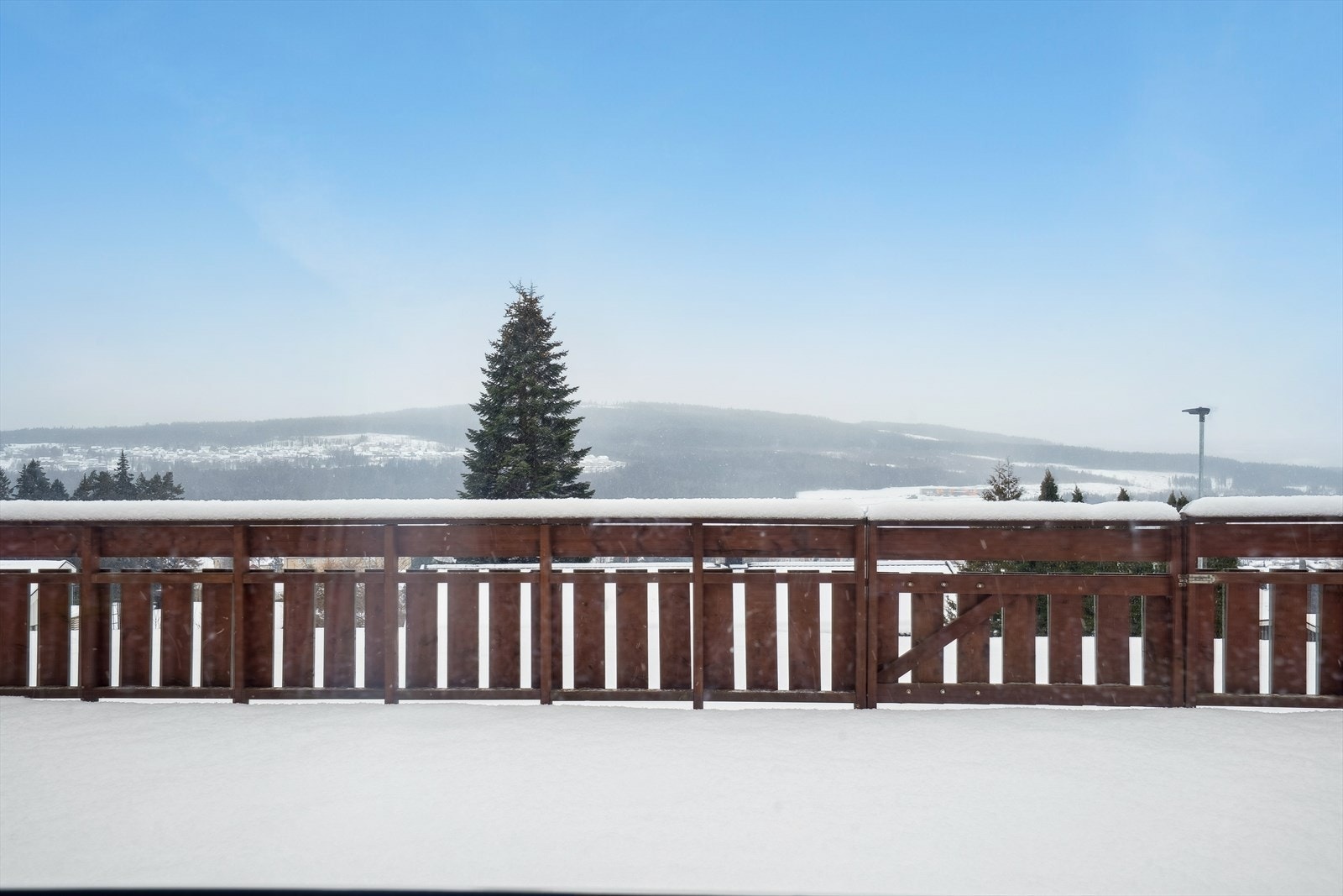 Den store markterrassen er prikken over i `en! Galleribilde