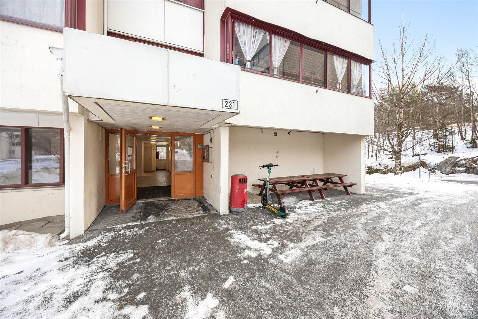 Inngansparti Galleribilde