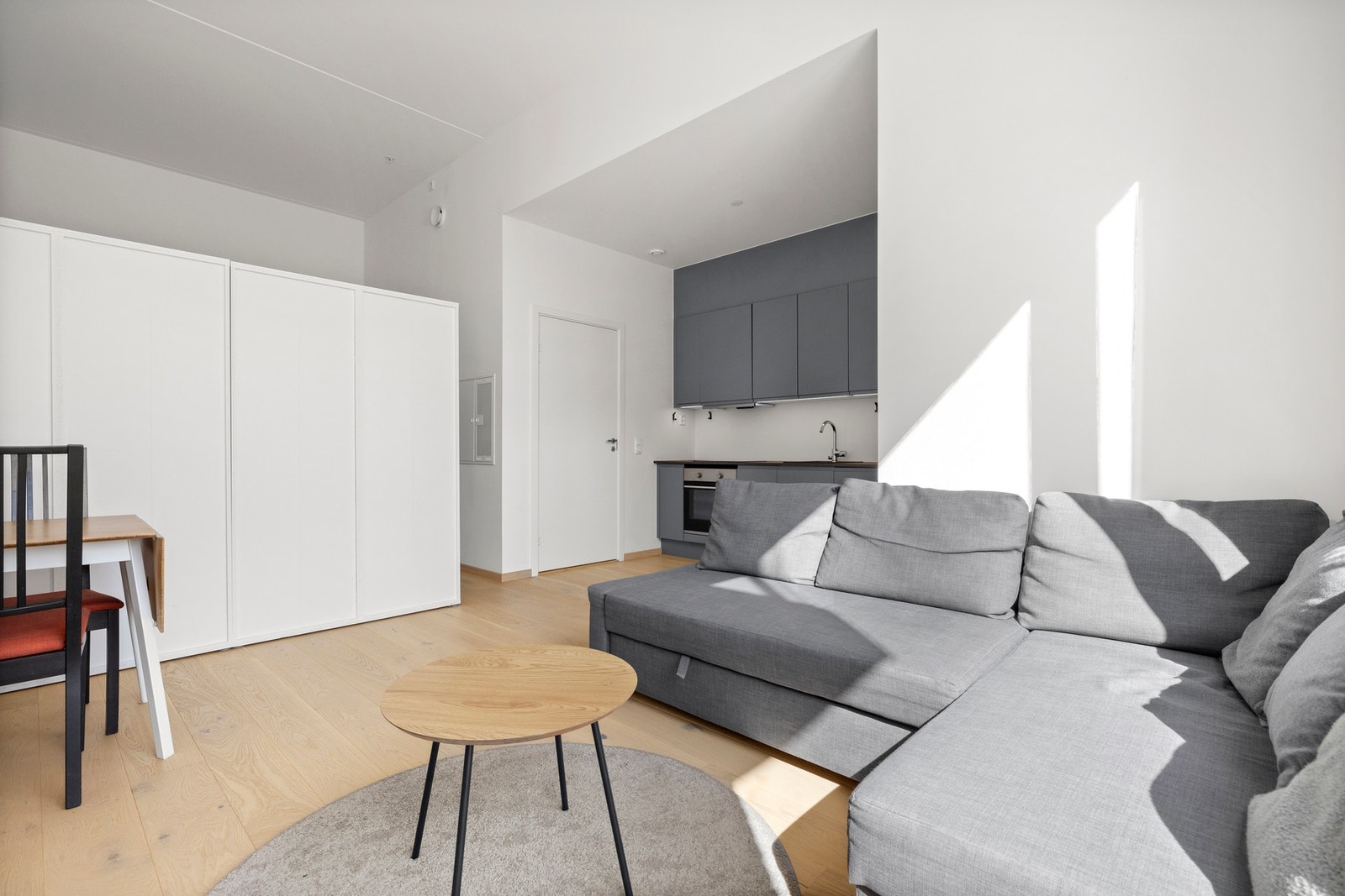 Fra stuen sett mot alkoven. Galleribilde