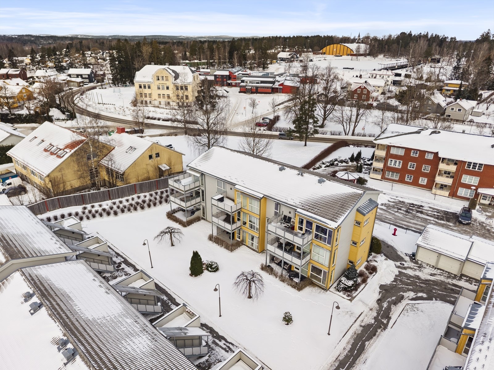 Dronefoto Galleribilde