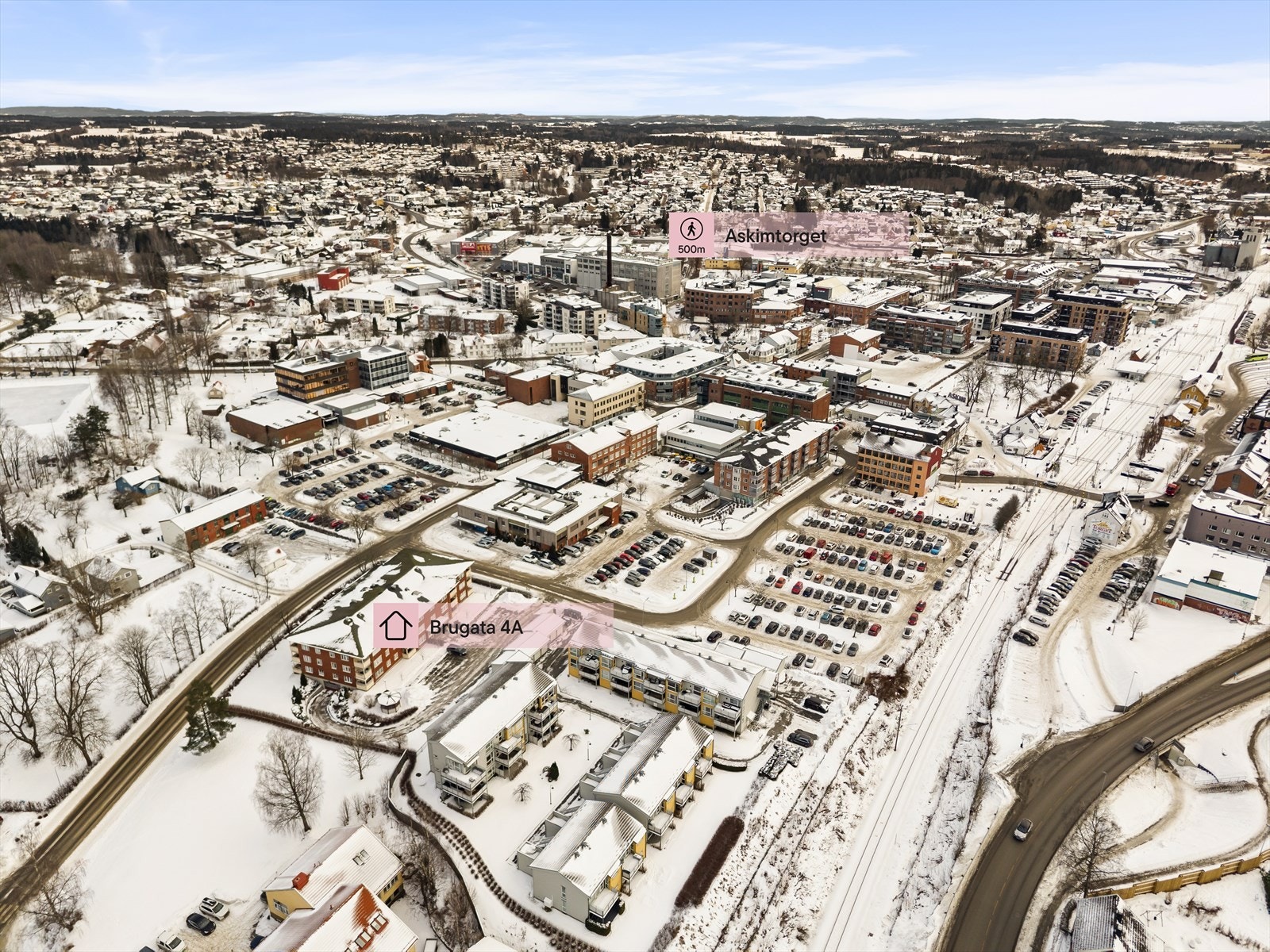 Dronefoto Galleribilde