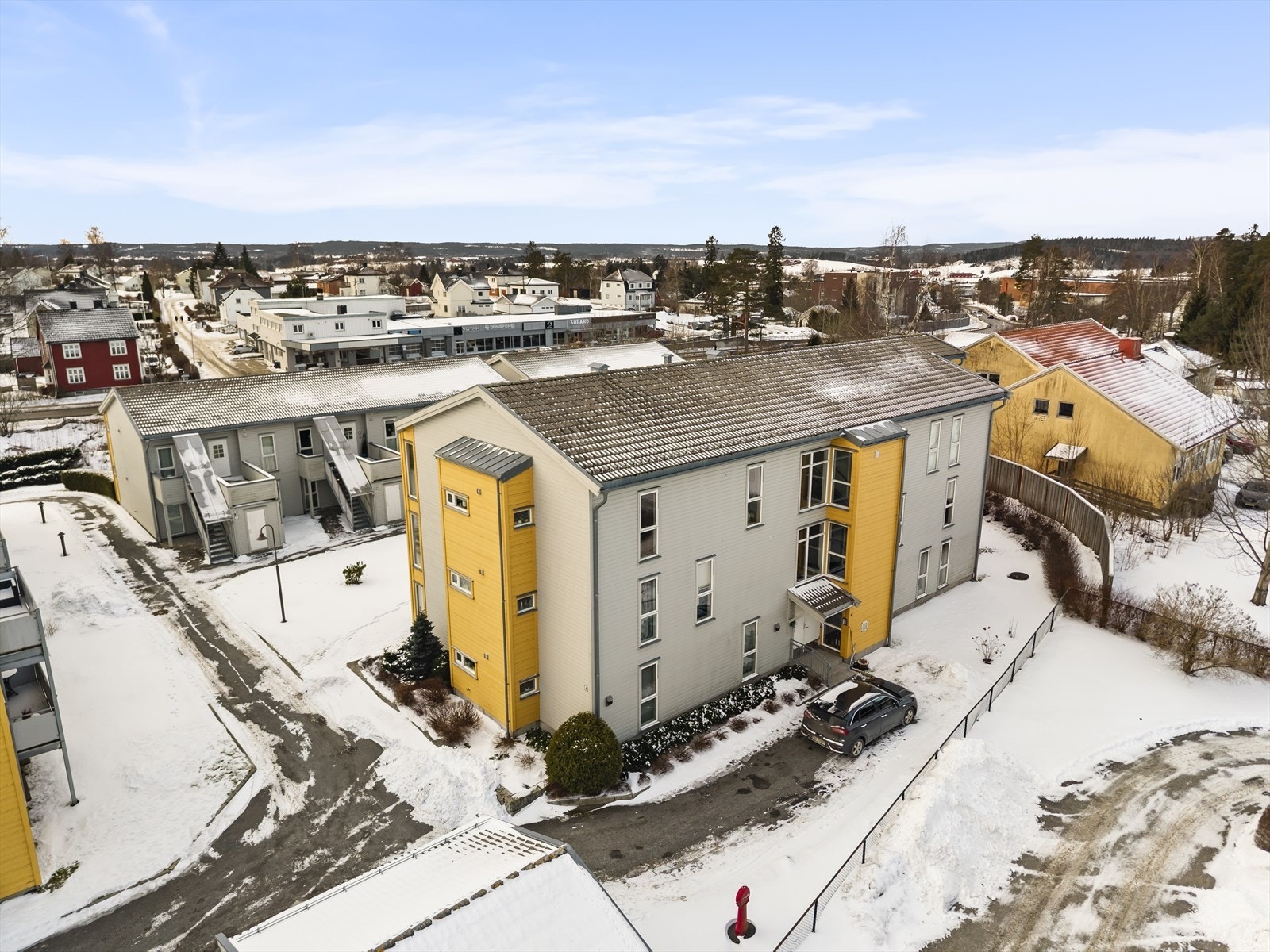 Dronefoto Galleribilde